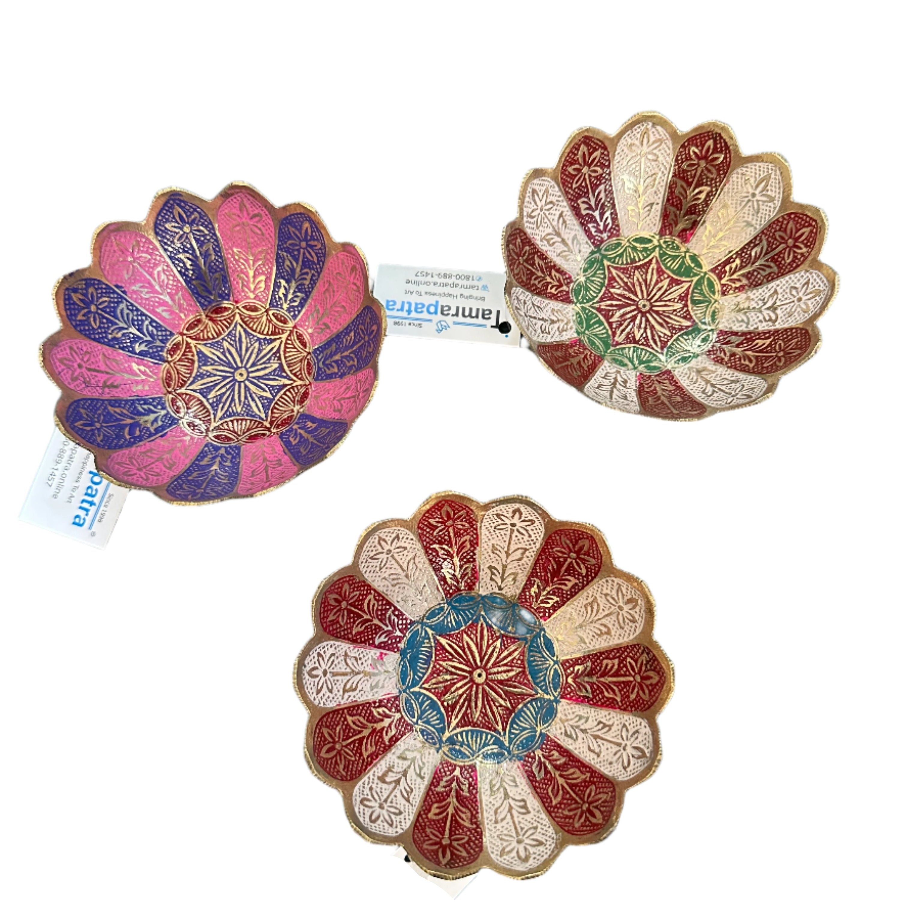 Brassware Serving In Royal Traditional Style Exclusive Bowls Designs By Tamrapatra