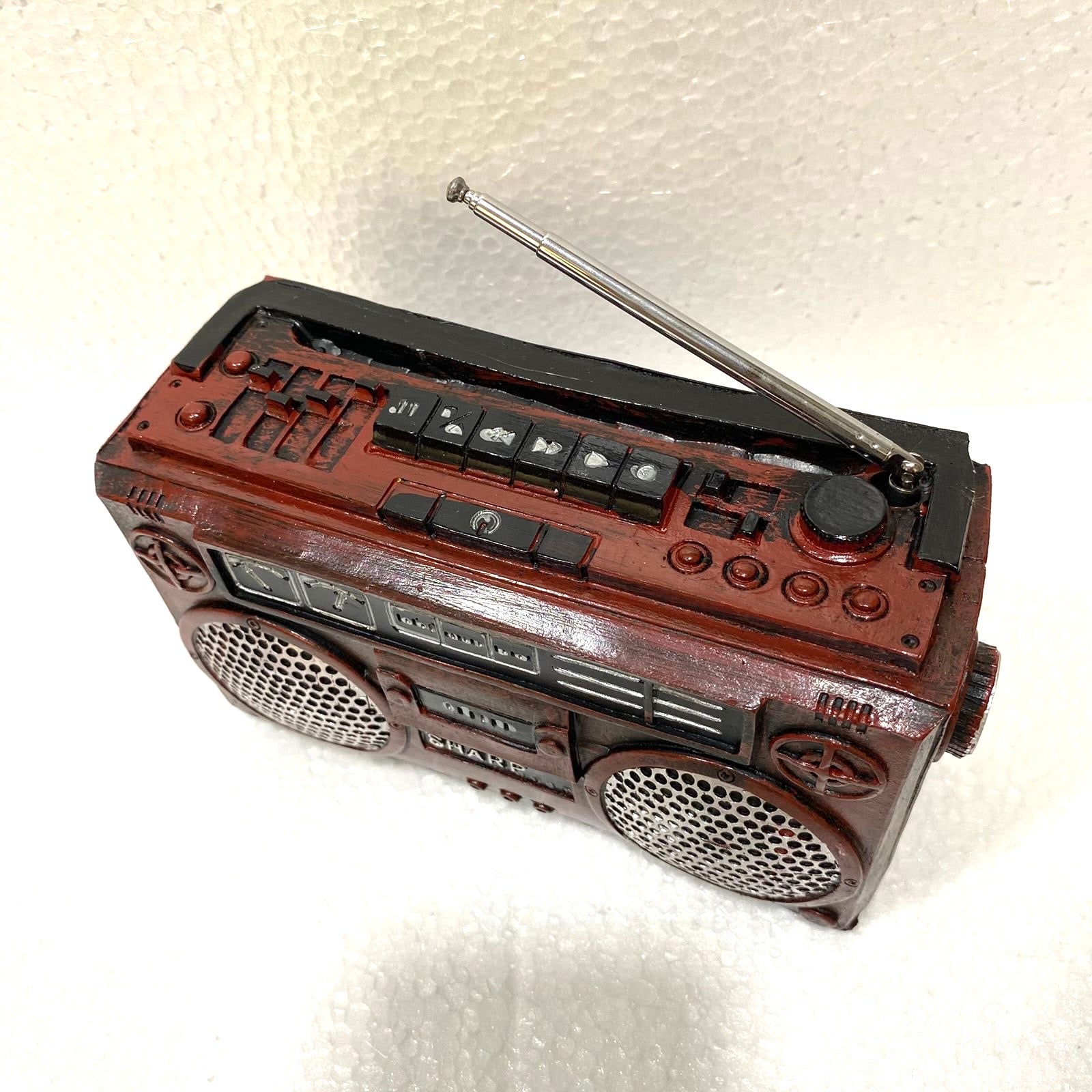 Vintage Replica Of Radio Telephone Sewing Machine Hand Crafted By Tamrapatra