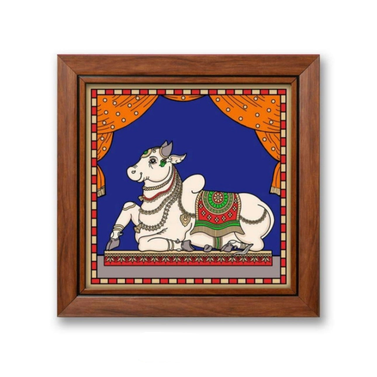 Religious Tanjore Reverse Glass Painting Wall Art In Various Designs By Tamrapatra
