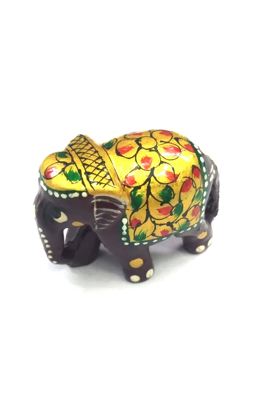 Miniature Painting On Elephant Wonderful Creations By Local Artisan By Tamrapatra