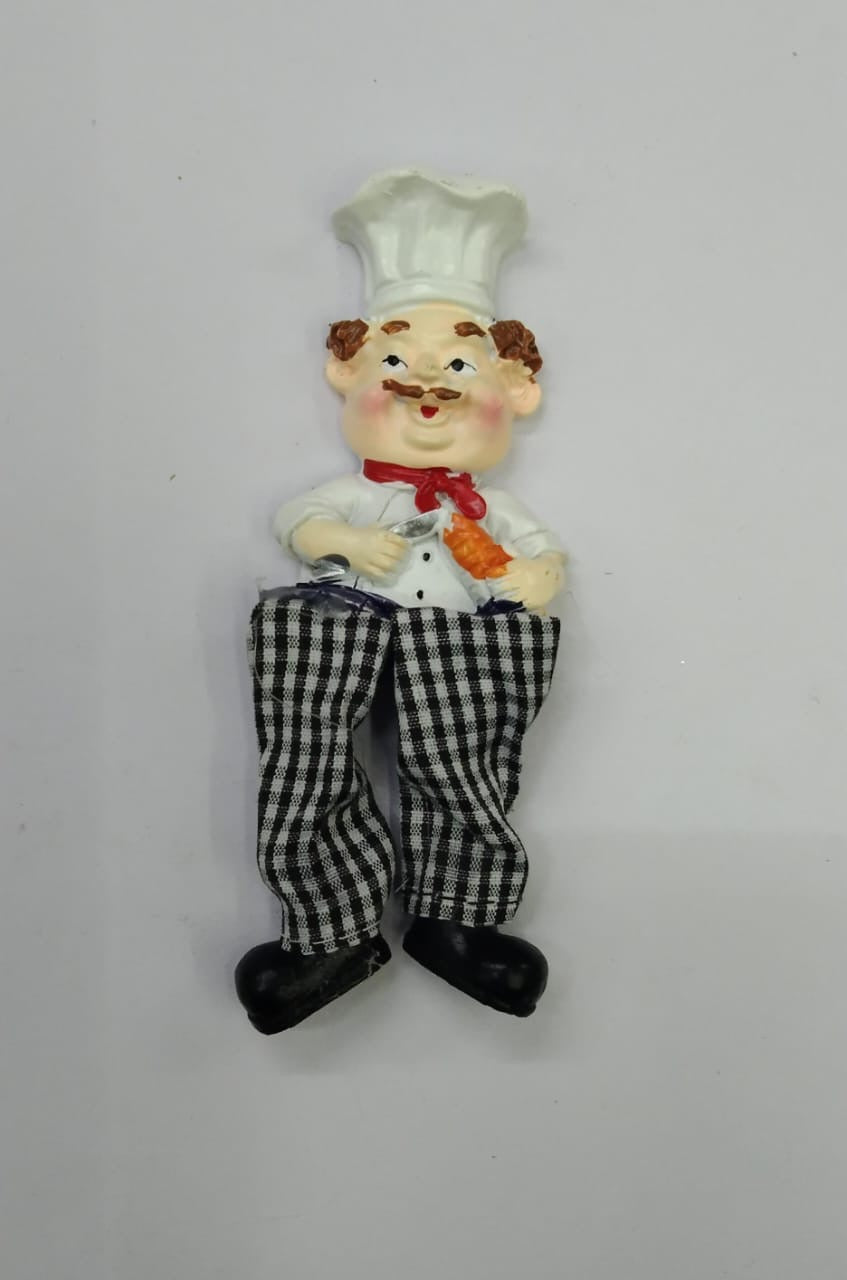 Chef & Doll Fridge Magnets Wonderful Creations Exciting Souvenir Gifts Tamrapatra