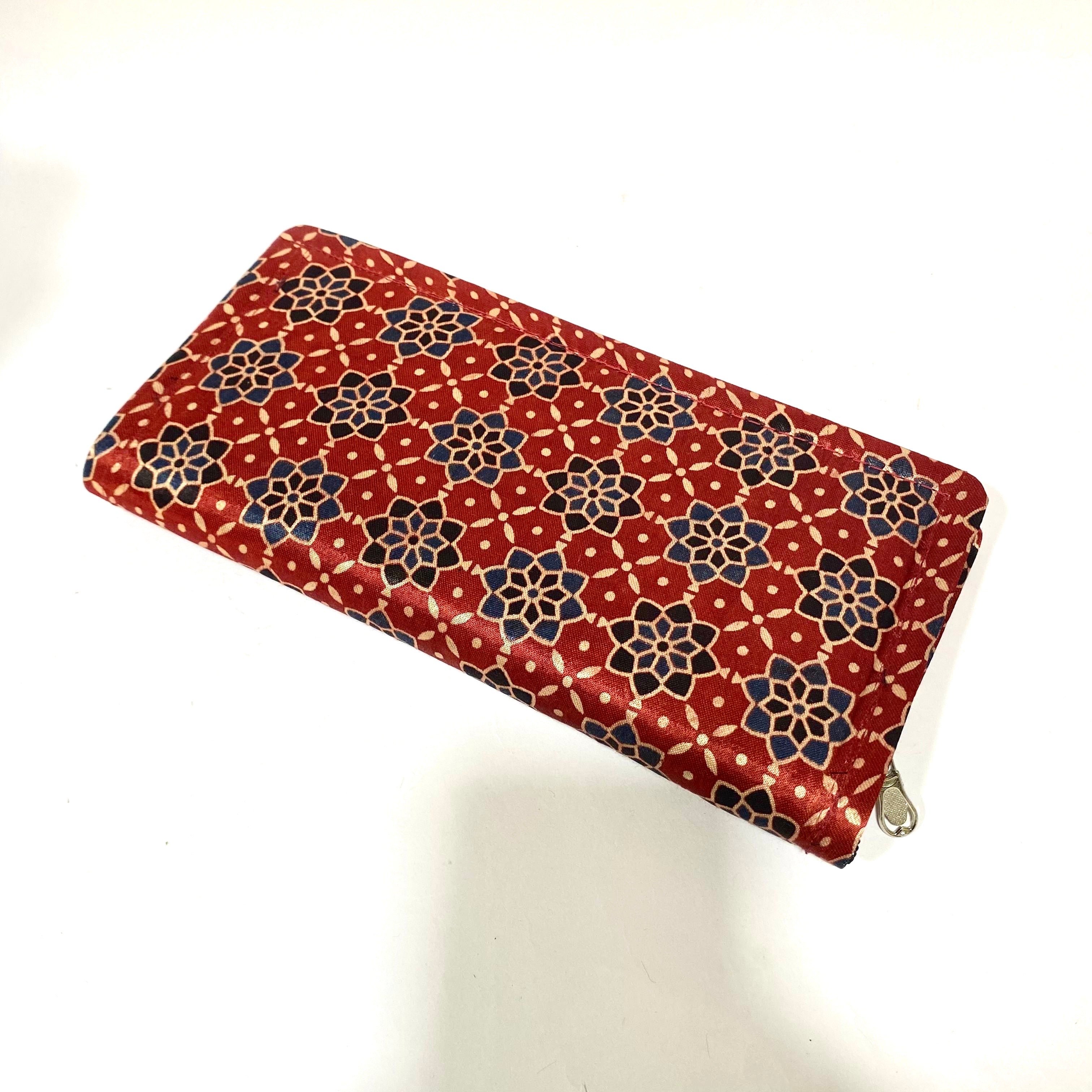 Traditional Indian Print On Purse Clutch For Keeping Your Valuables By Tamrapatra