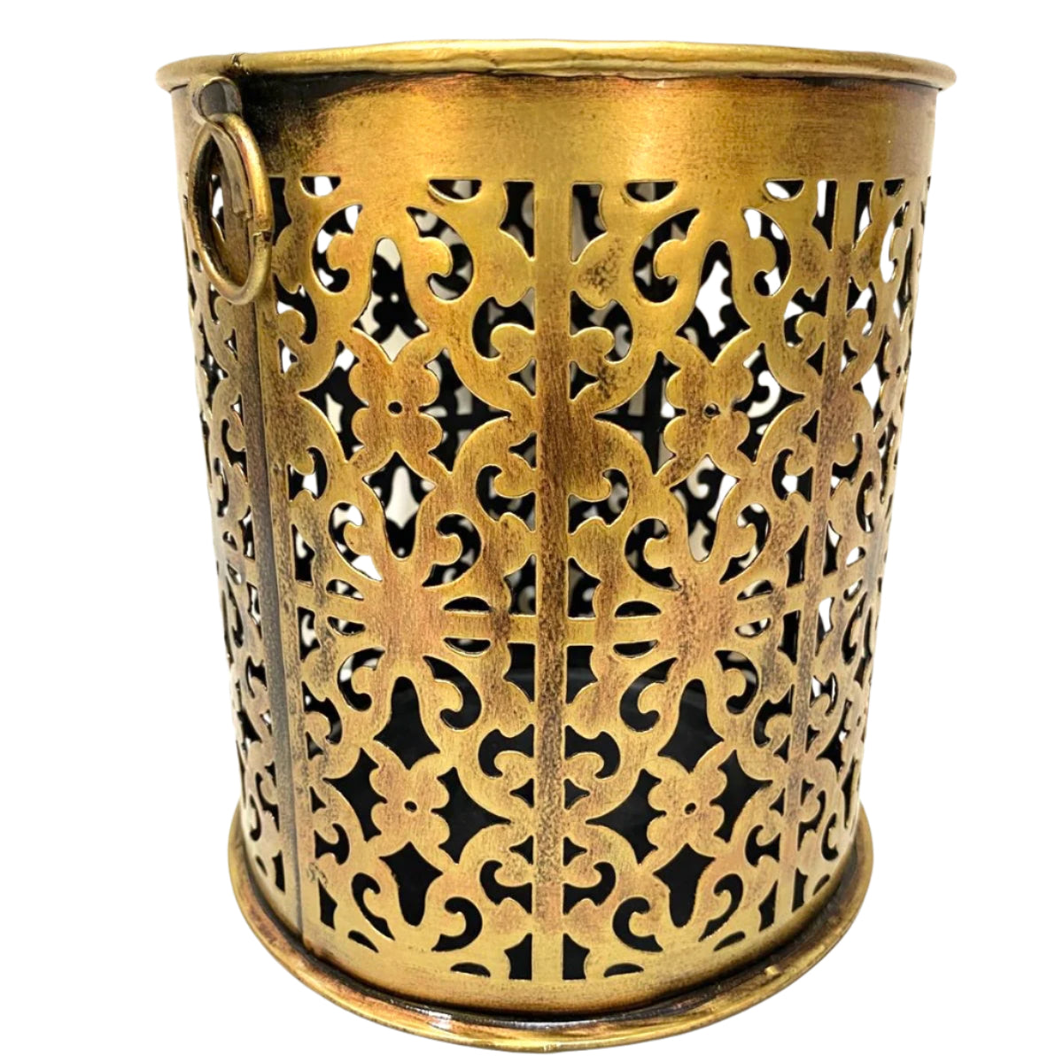 Metal Cutwork Multipurpose Candle Magazine Planter Lightings From Tamrapatra - Tamrapatra