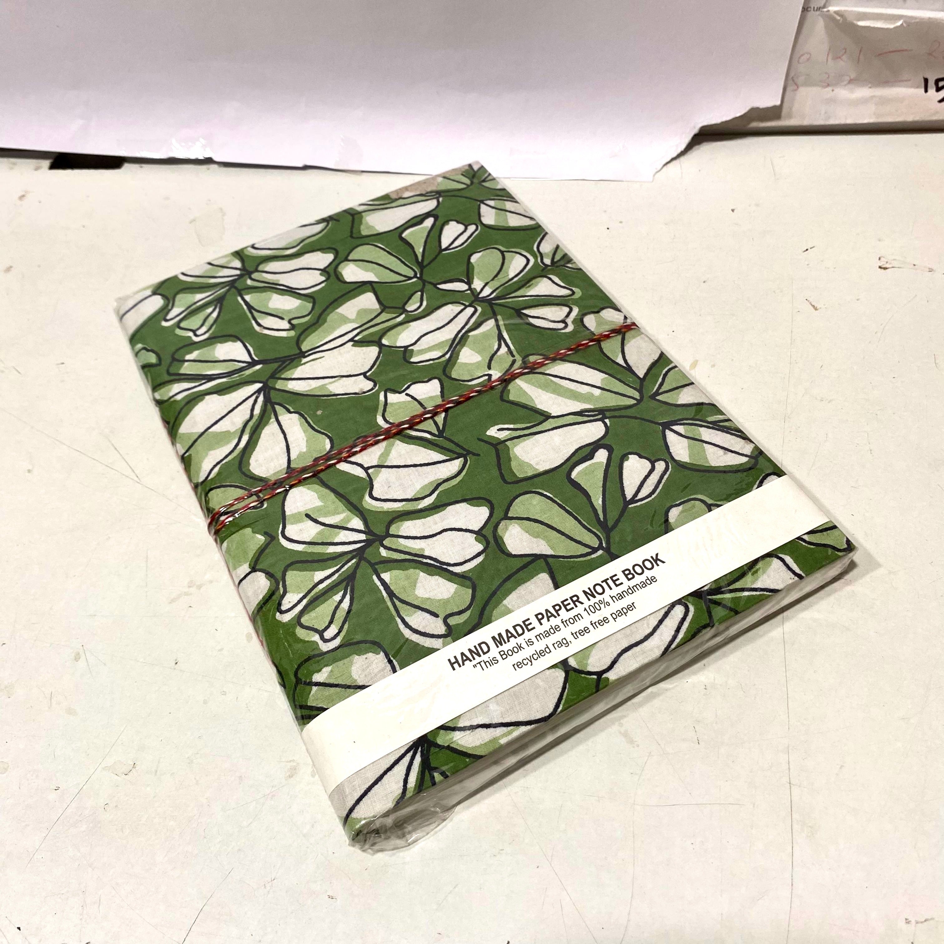 Handmade Paper Diary Gifting Collection Floral Cloth Painting XL Tamrapatra