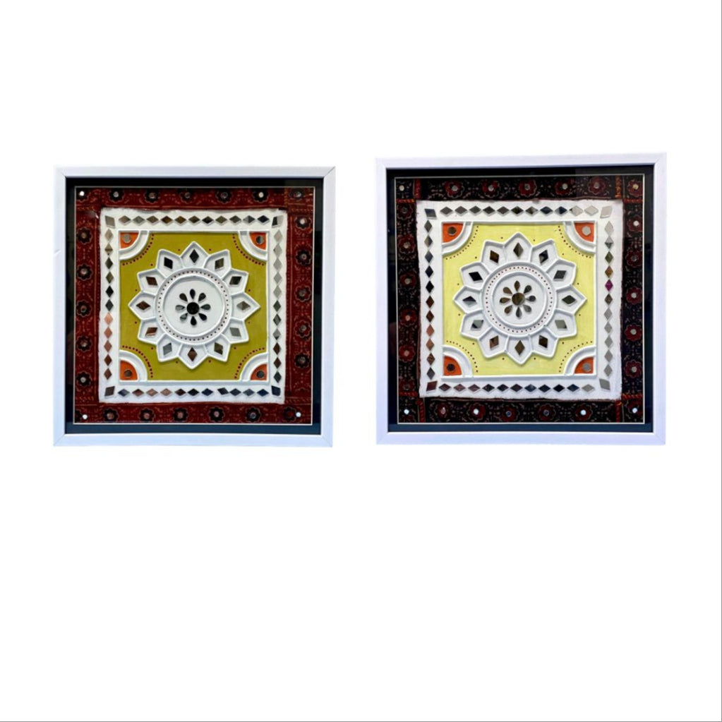 Lippan Art Frames Mud Work Hanging Traditional With New Designs By Tamrapatra