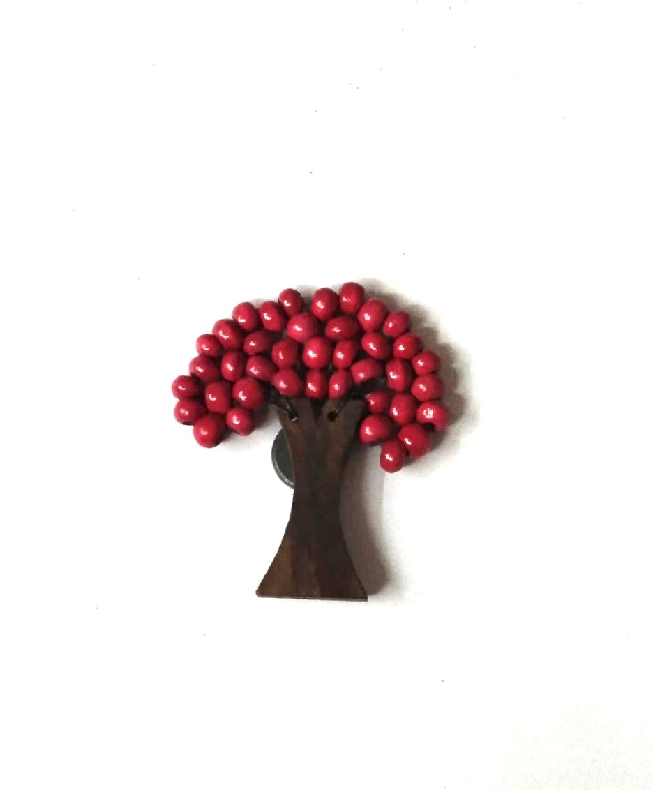 Beautiful Wooden Tree Exclusive Range Of Fridge Magnets Available Tamrapatra
