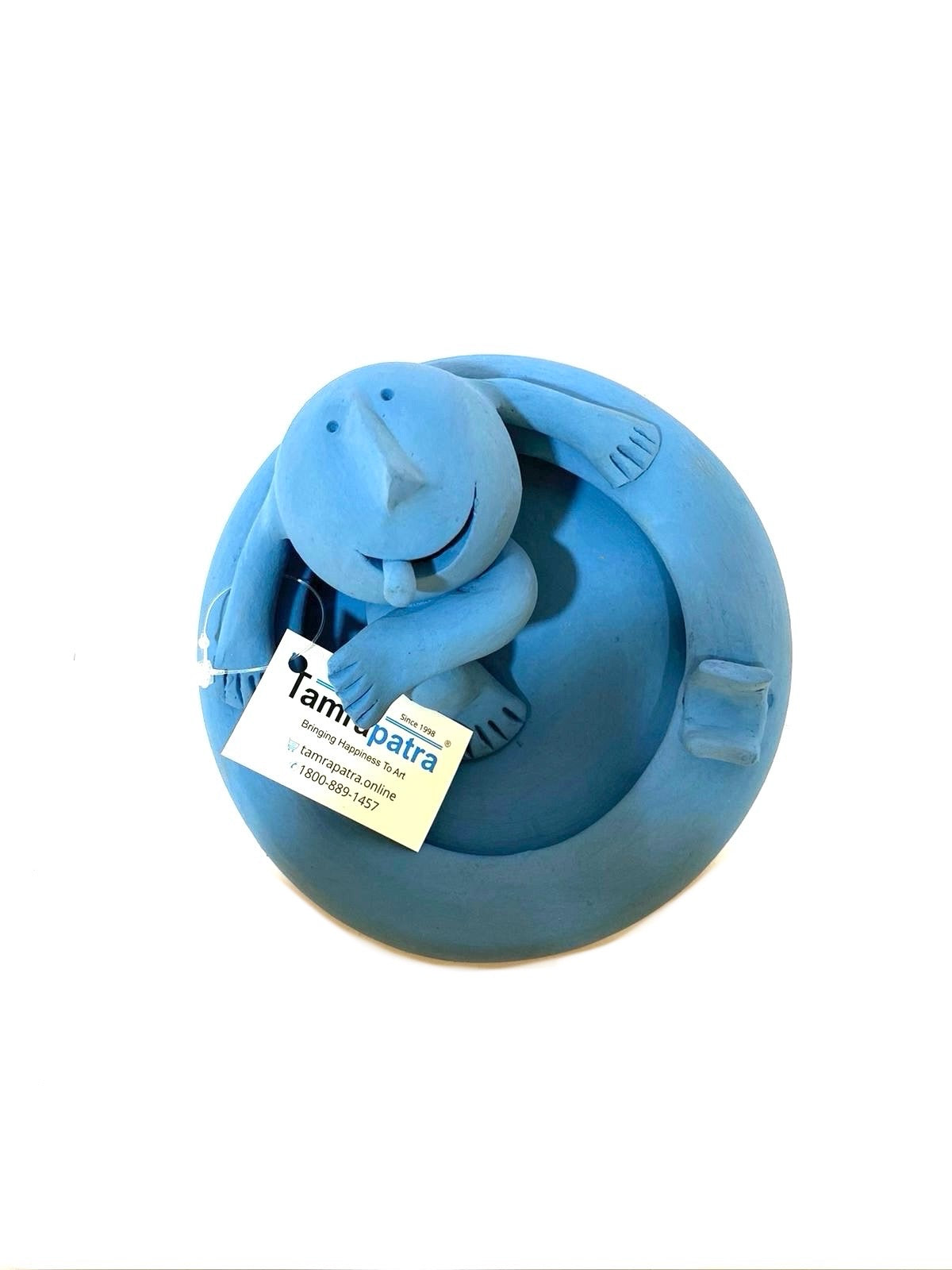 Clay Man Figures In Bath Pool Noteworthy Light Shades Handmade Only At Tamrapatra - Tamrapatra