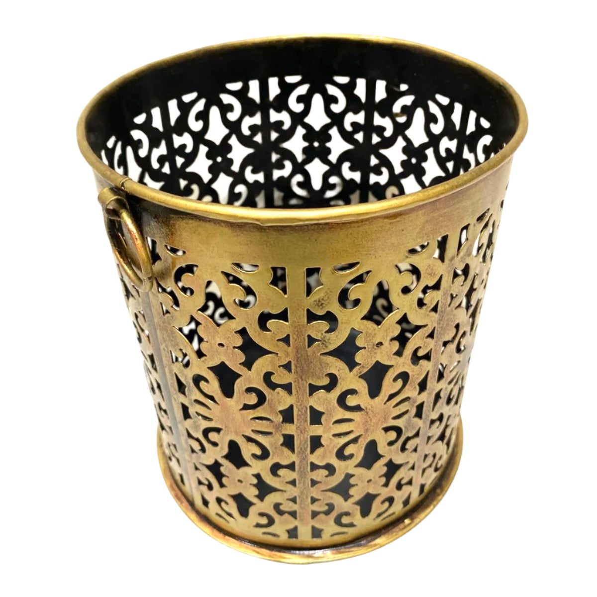Metal Cutwork Multipurpose Candle Magazine Planter Lightings From Tamrapatra - Tamrapatra
