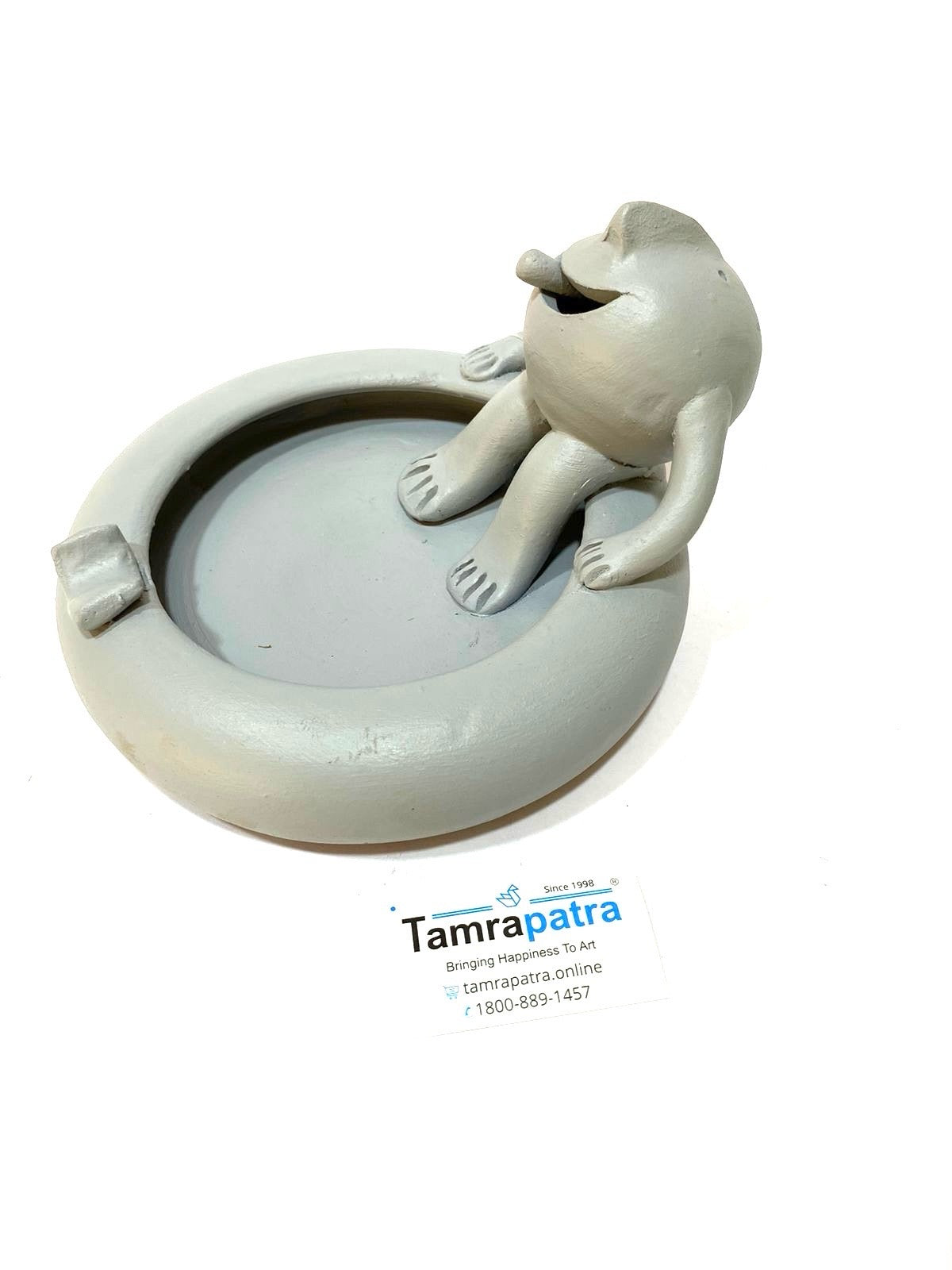 Clay Man Figures In Bath Pool Noteworthy Light Shades Handmade Only At Tamrapatra - Tamrapatra