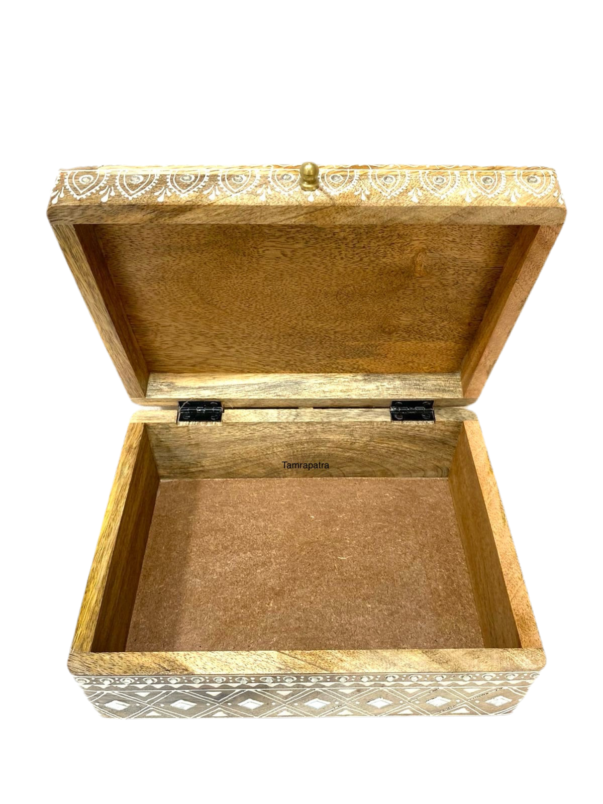 Wooden Storage Box Various Finish To Store Jewelry New Standard Size Tamrapatra