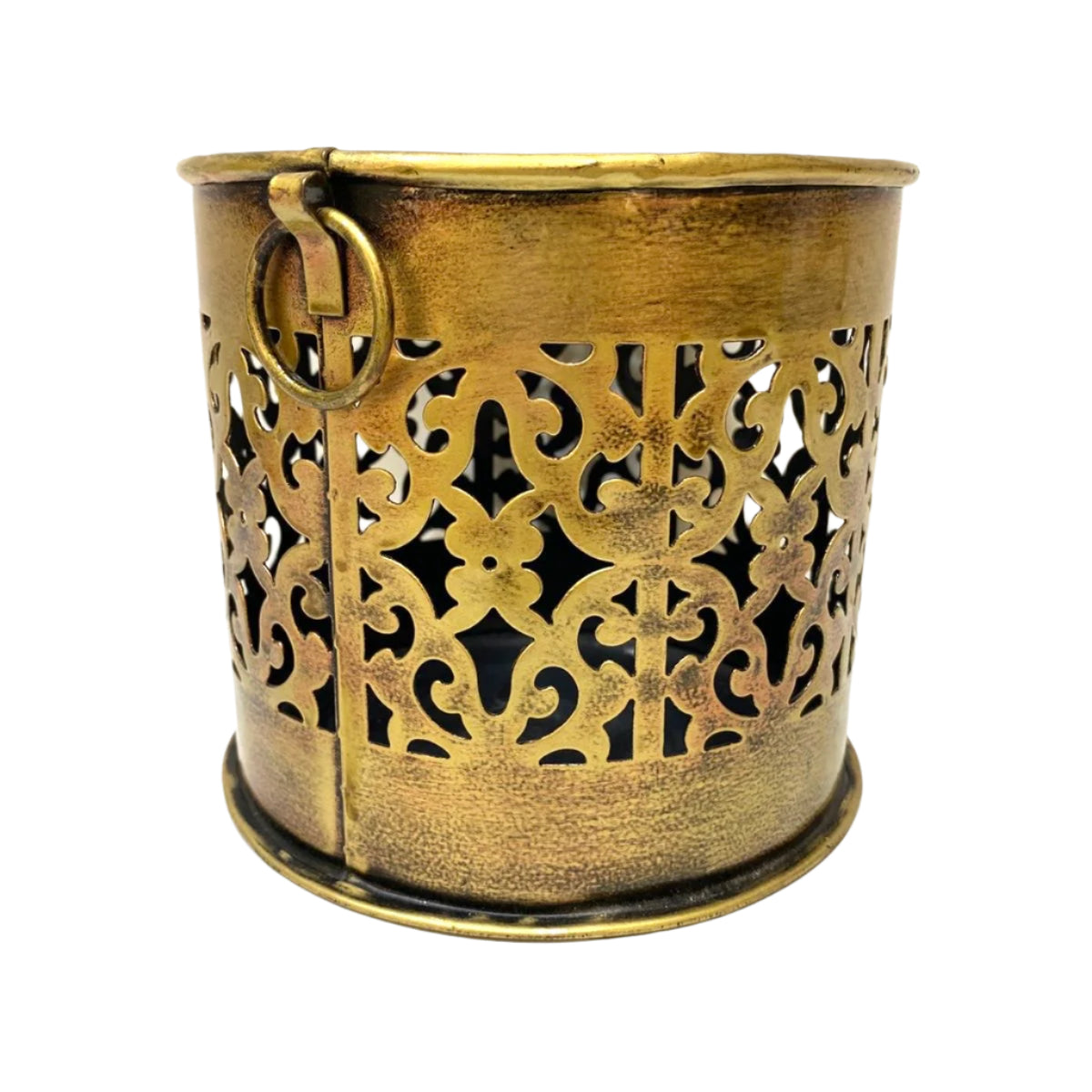 Metal Cutwork Multipurpose Candle Magazine Planter Lightings From Tamrapatra - Tamrapatra