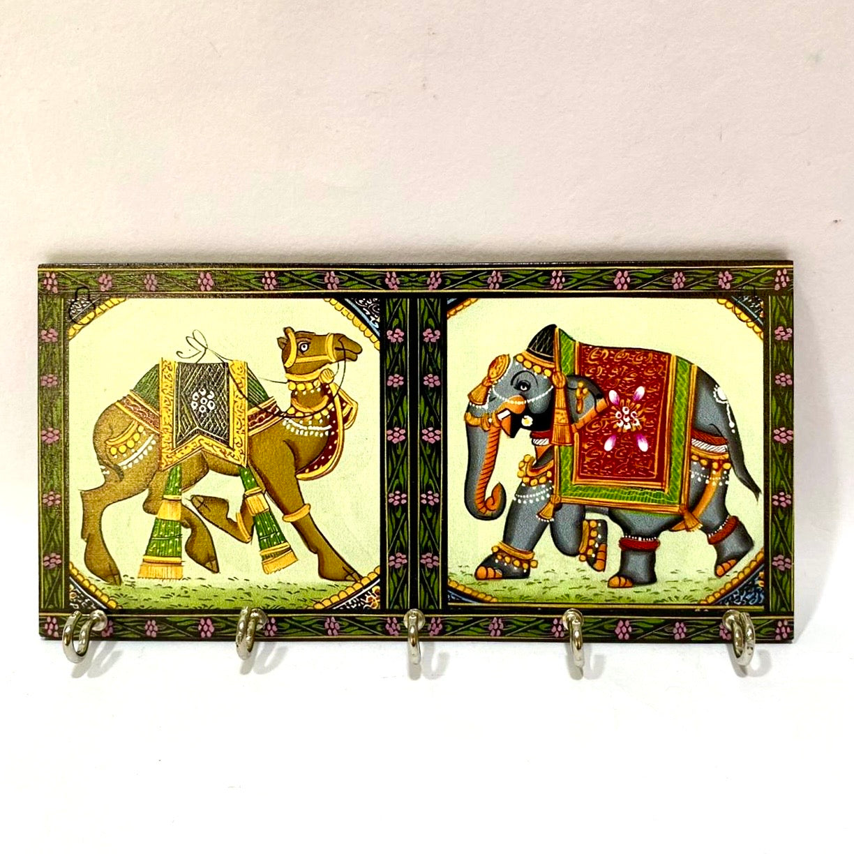 Various Concepts Of Indian Heritage Key Holders Collection MDF From Tamrapatra