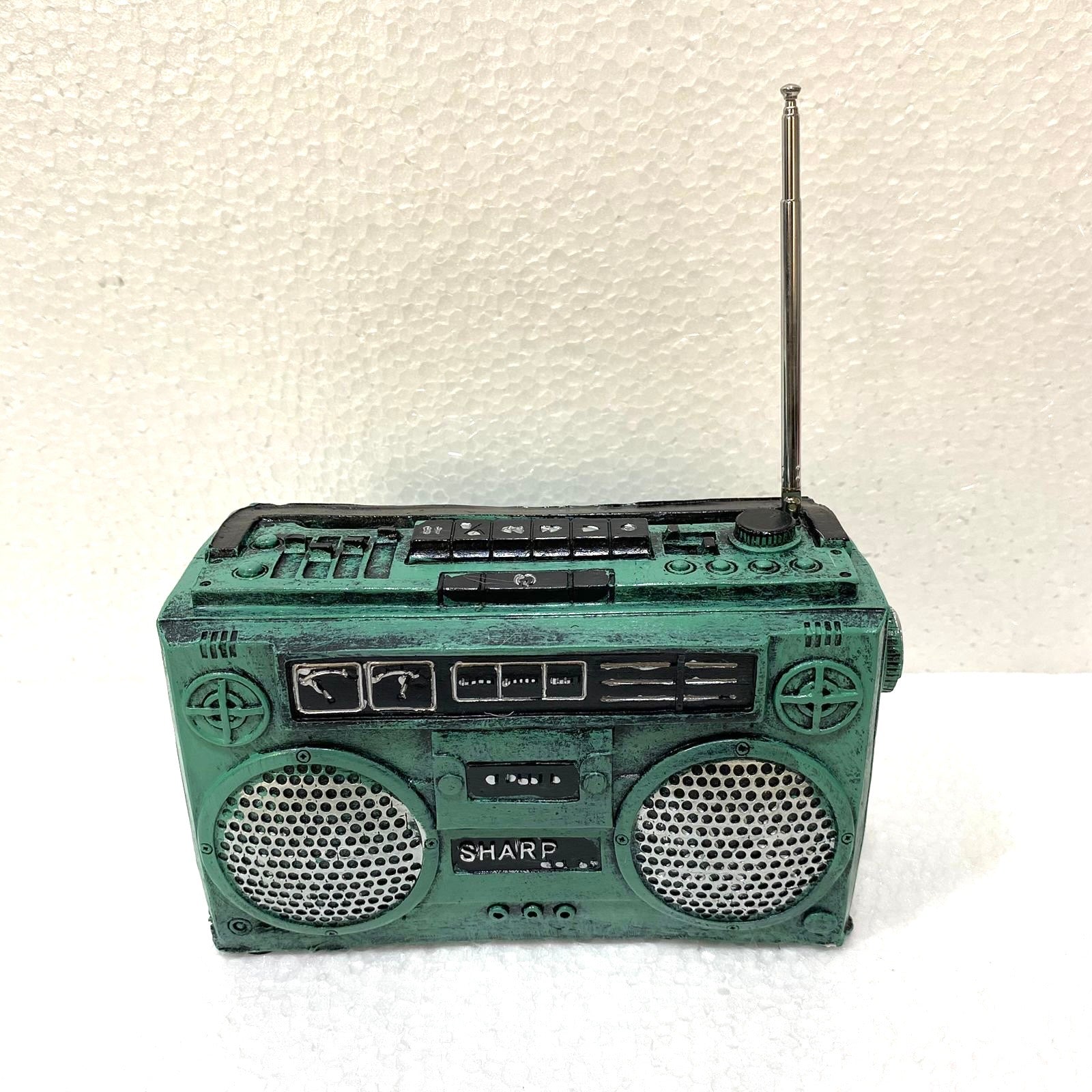 Vintage Replica Of Radio Telephone Sewing Machine Hand Crafted By Tamrapatra