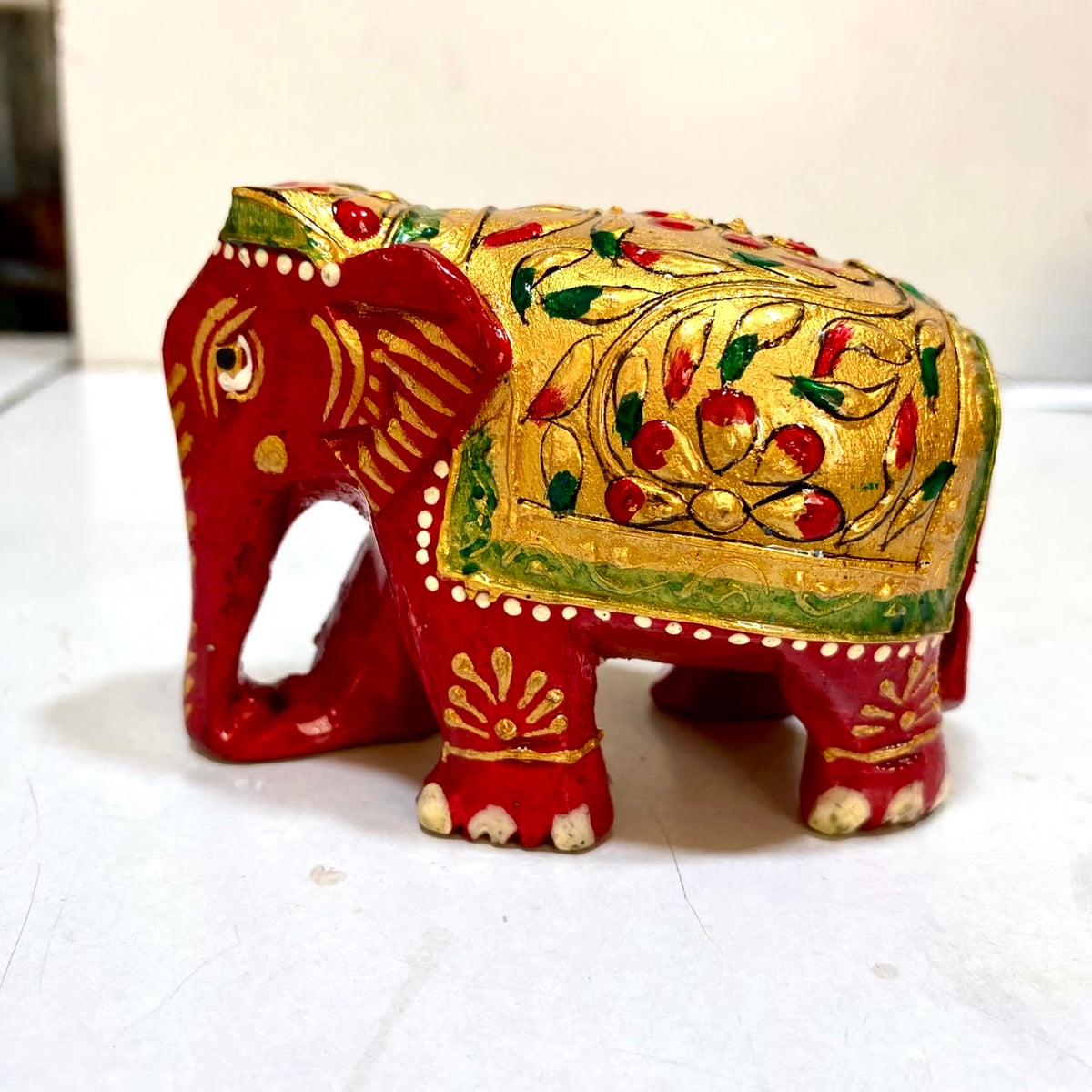 Wooden Elephant Mighty Animal Collection Handicrafts Exclusive At Tamrapatra - Tamrapatra