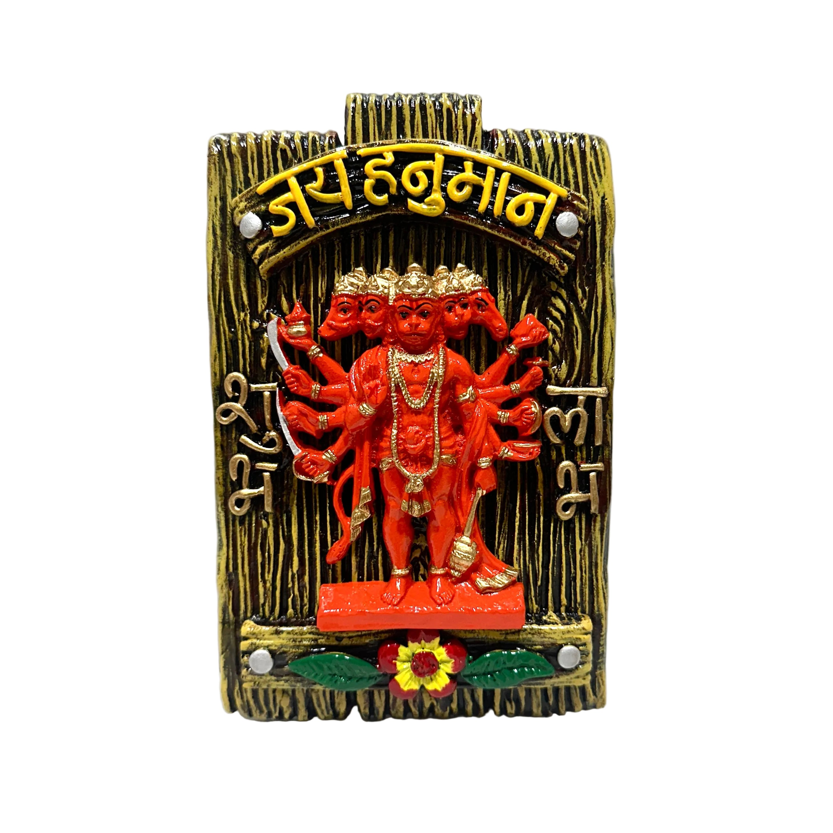 Hanuman Deity Wall Hanging Hand Painted Entrance Decor Ideas By Tamrapatra - Tamrapatra