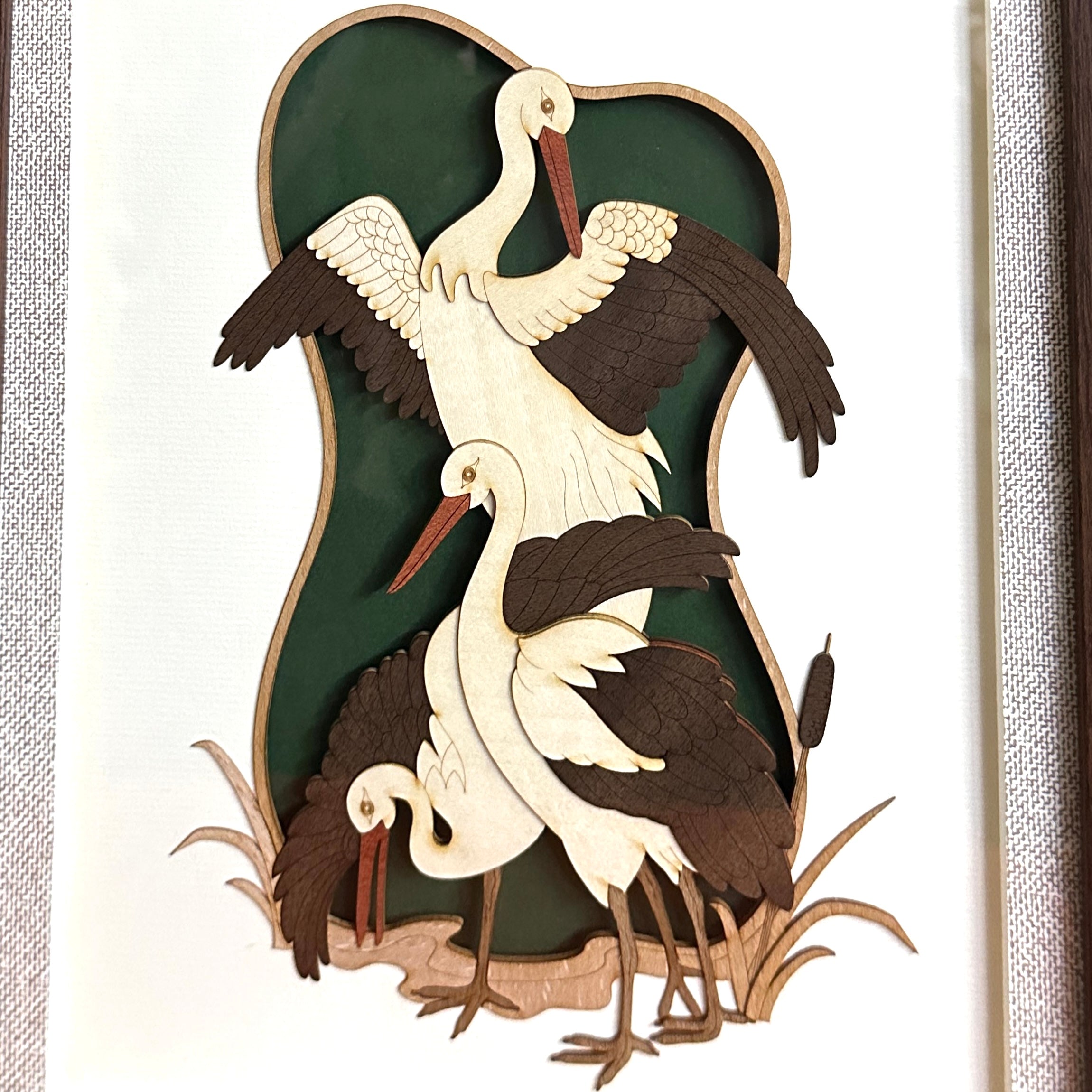 Classic Wooden Frame Depicts Birds Concept Wall Hangings Now At Tamrapatra