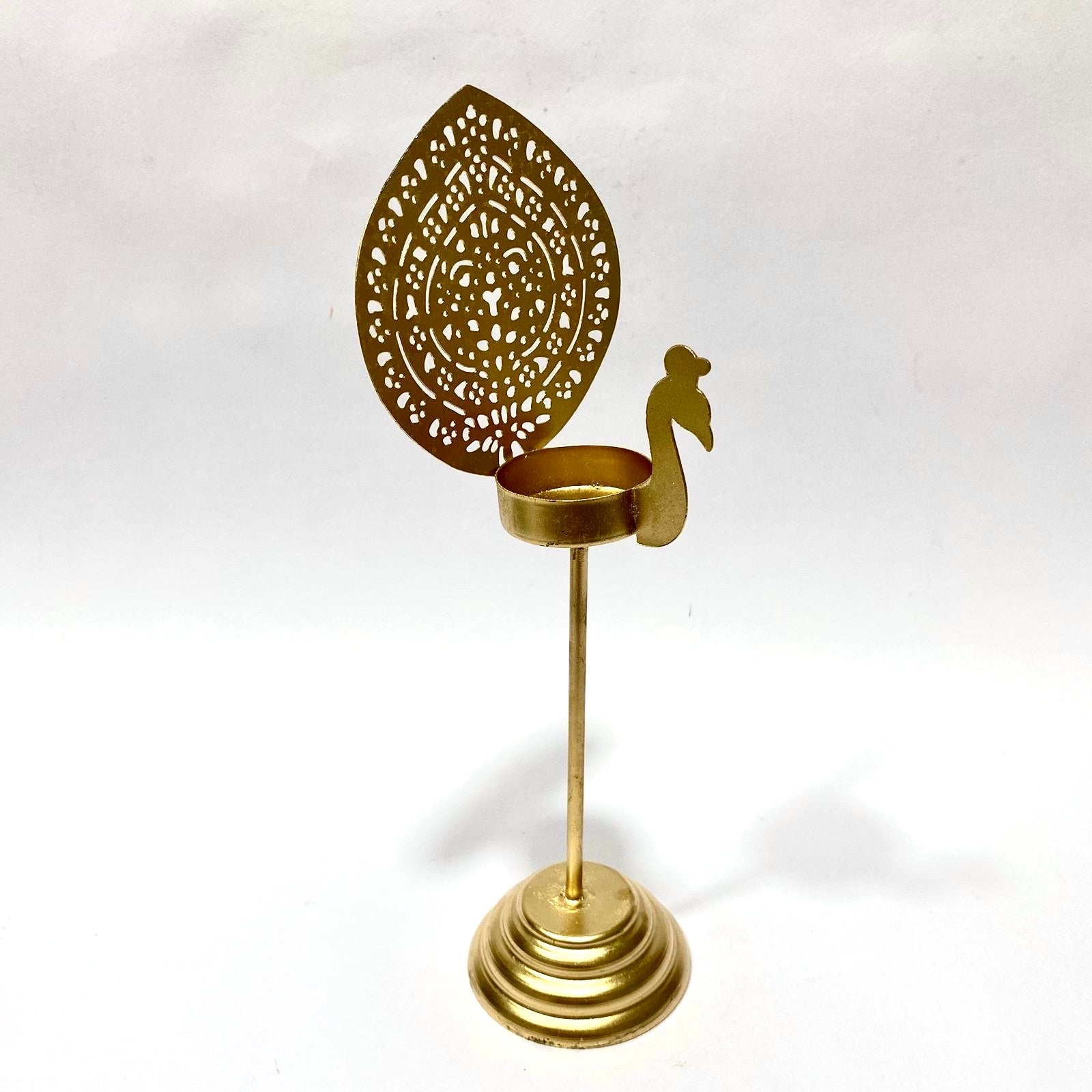 Peacock Designer Tea Light Holder Exclusive Collection Set Of 2 By Tamrapatra - Tamrapatra