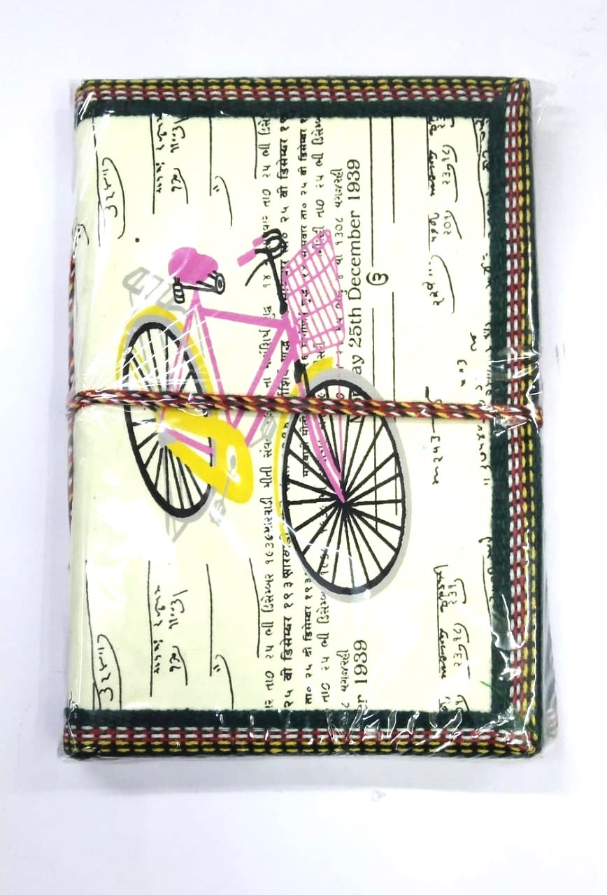Various Design & Shades Diary In M Size Handcrafted Recycled Paper By Tamrapatra