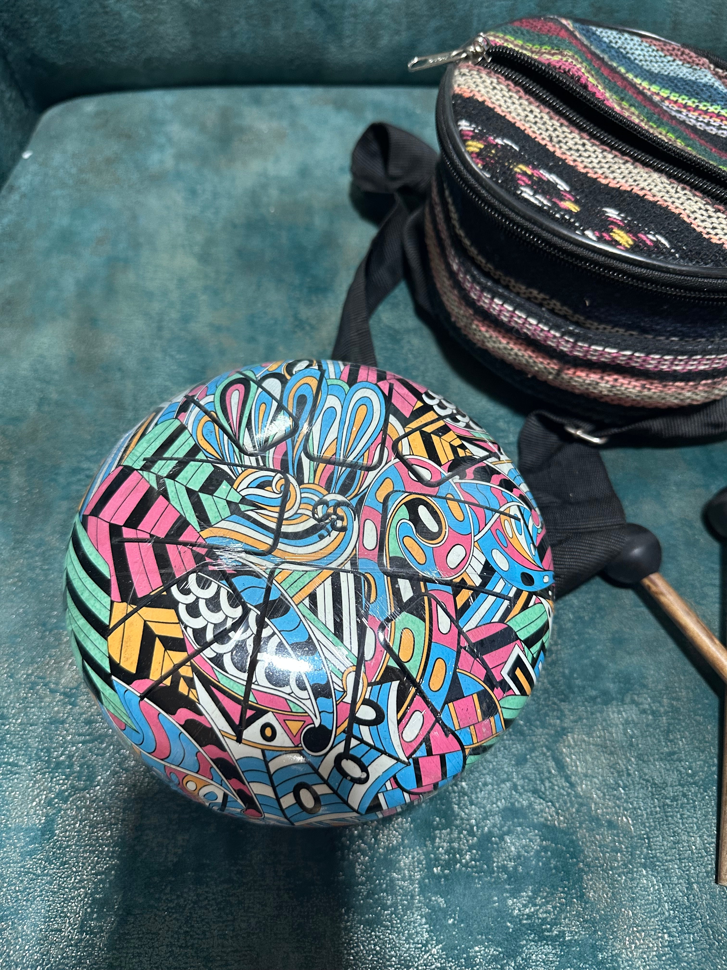 HAPI Happy Drum With Bag Musical Sound Therapy Unique Collection By Tamrapatra