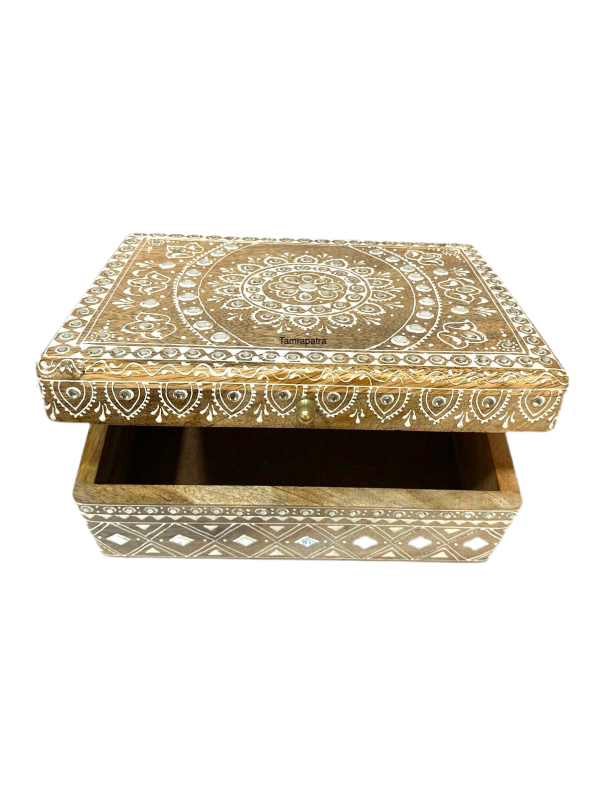 Wooden Storage Box Various Finish To Store Jewelry New Standard Size Tamrapatra