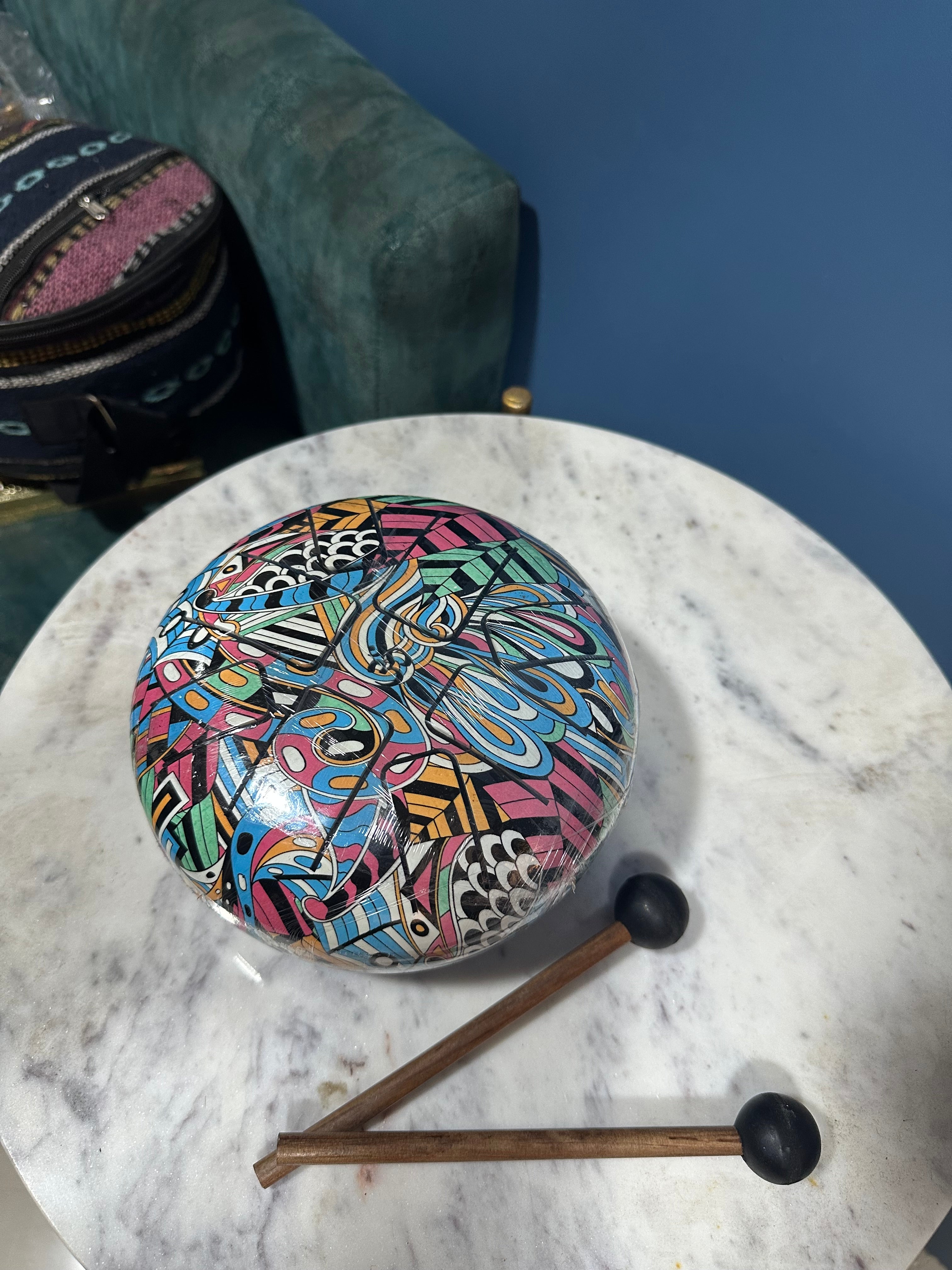 HAPI Happy Drum With Bag Musical Sound Therapy Unique Collection By Tamrapatra