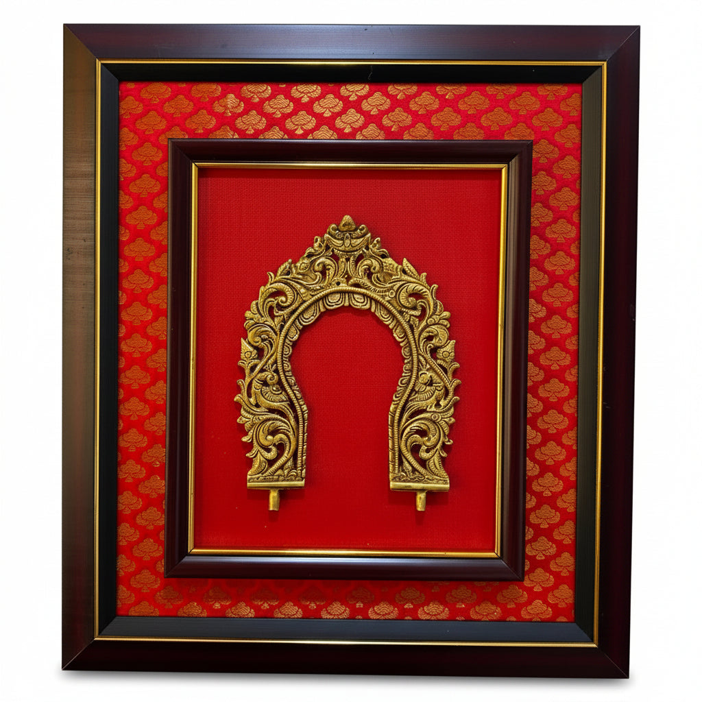 Jharokha Arch Design Brass Frames Vintage Handcrafted Exclusive By Tamrapatra