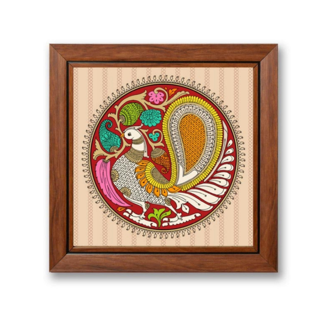 Birds Theme Tanjore Reverse Glass Paintings Frame In Various Designs By Tamrapatra