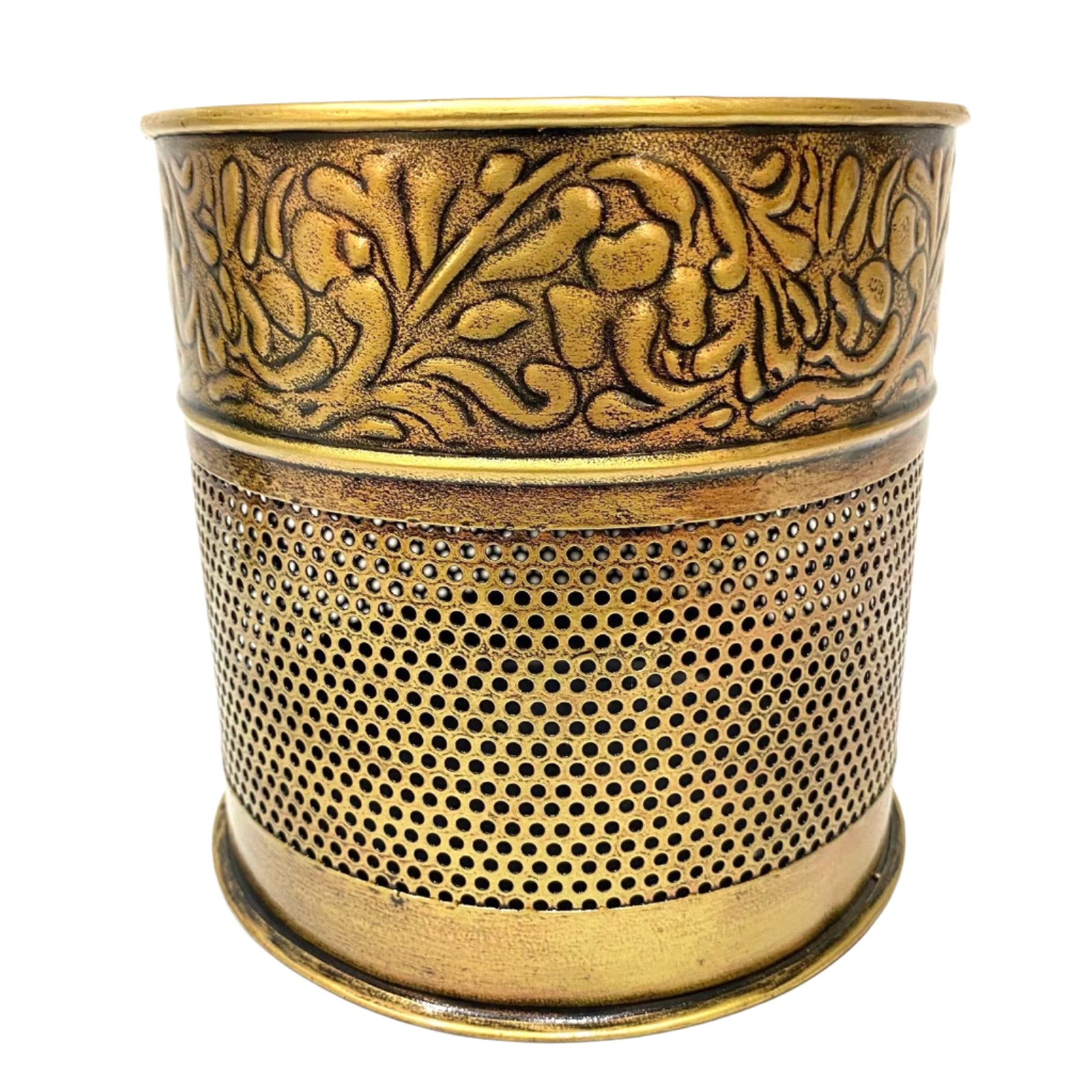 Multipurpose Metal Style Candle Light Holder Planter Wedding Décor By Tamrapatra - Tamrapatra