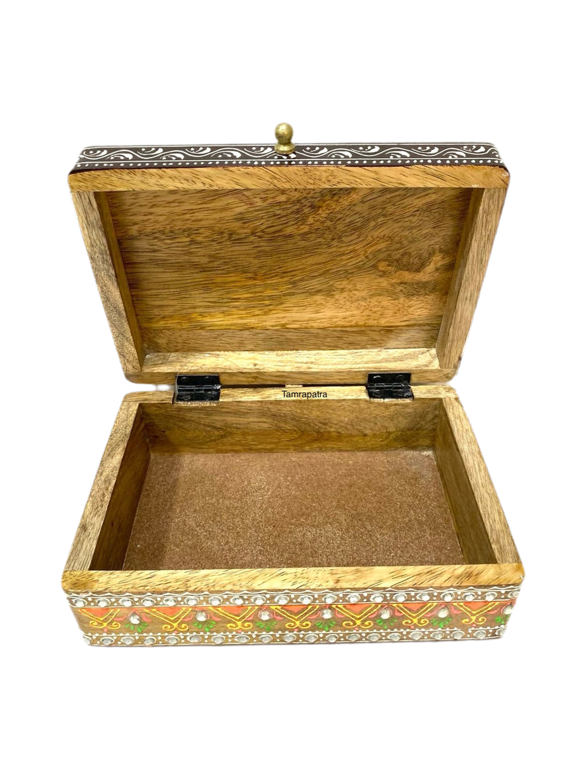 Wooden Storage Box Various Finish To Store Jewelry New Standard Size Tamrapatra