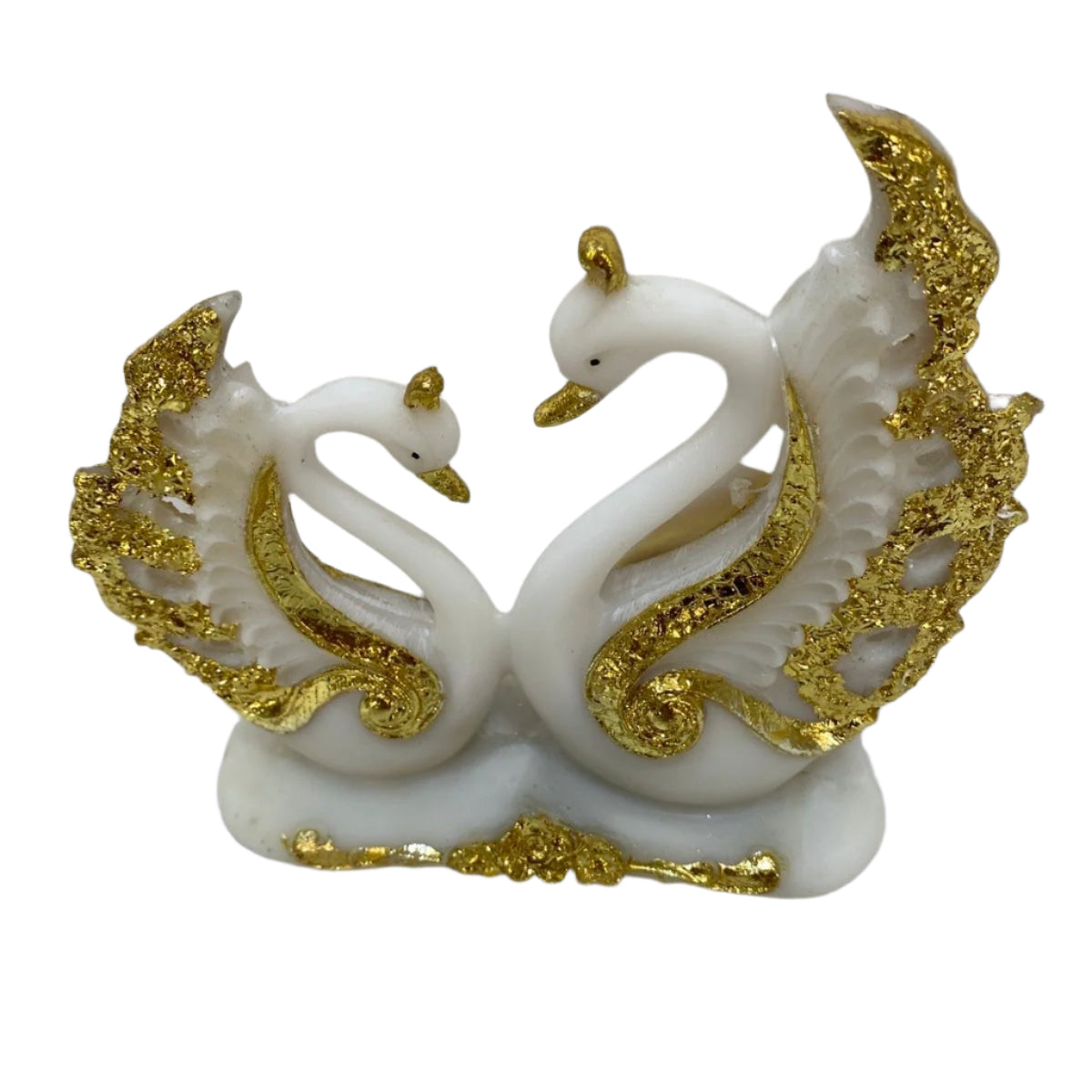 Love Birds Swan Pair Resin Art Home Decor Showpiece New Models By Tamrapatra