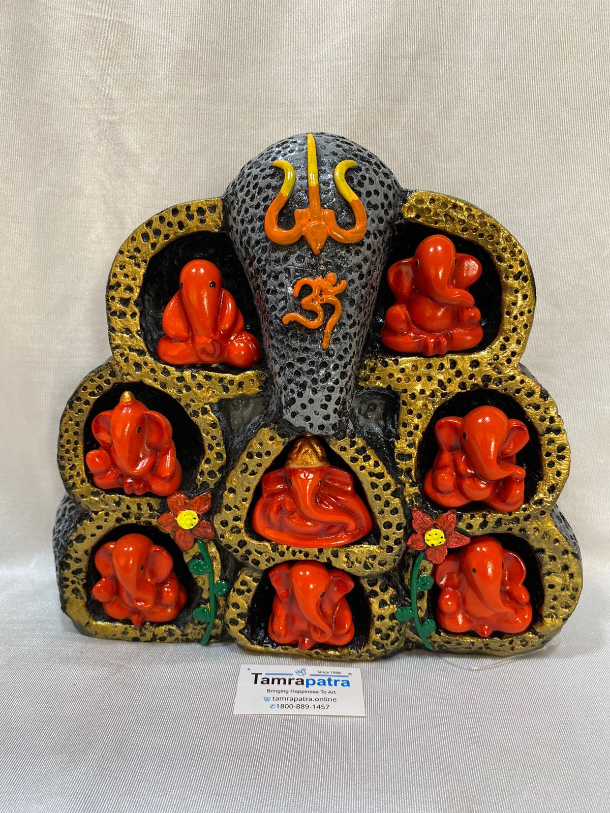 Ashtavinayaka Ganesha Big Sculpture Statue Resin idols New Arrival At Tamrapatra