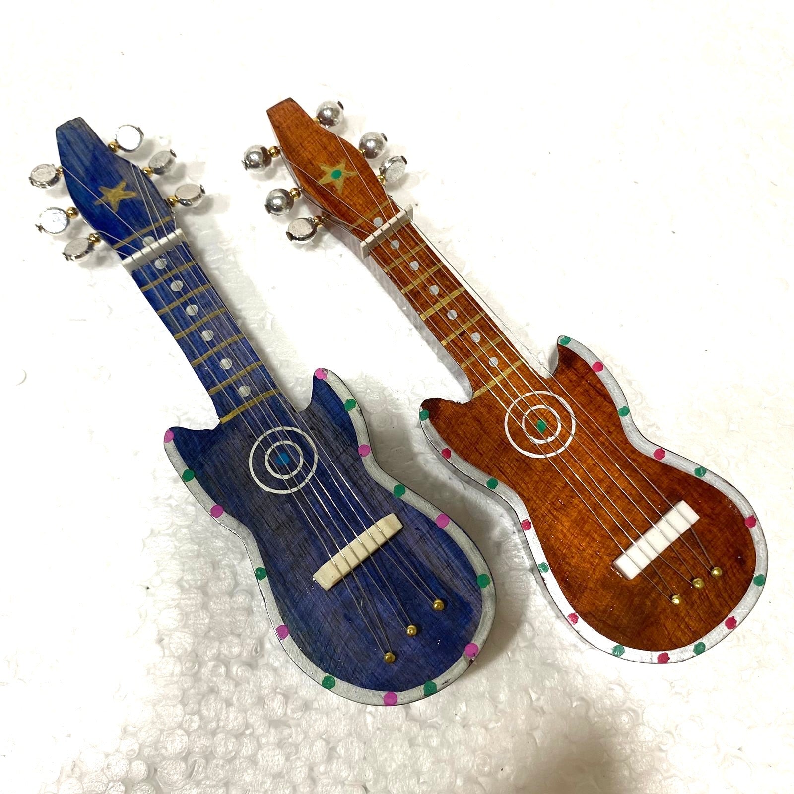 Wooden Musical Instruments Fridge Magnets & Showpiece Collectible Tamrapatra