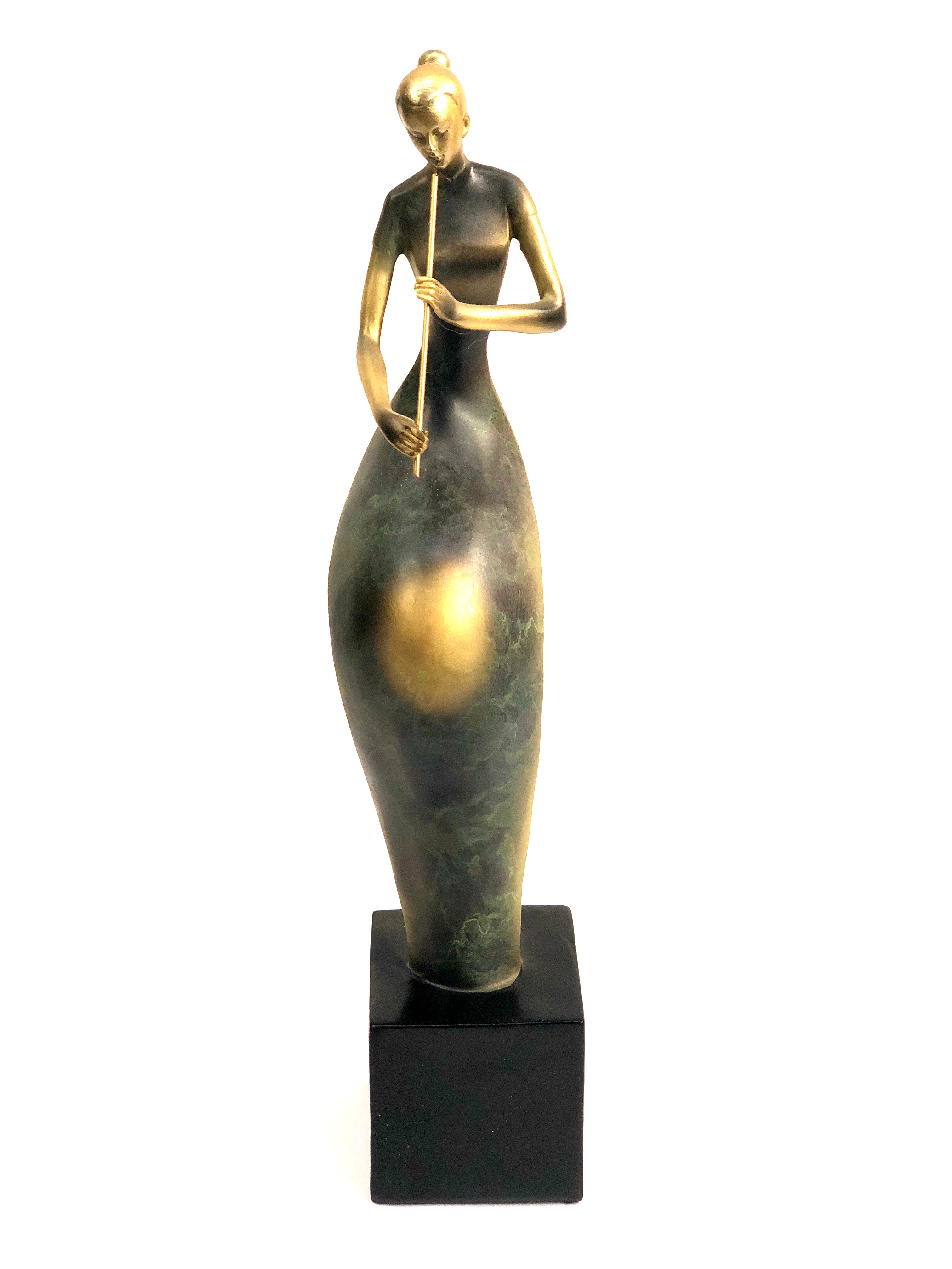 Exclusive Girl Series Modern Resin Sculpture With Musice Theme By Tamrapatra