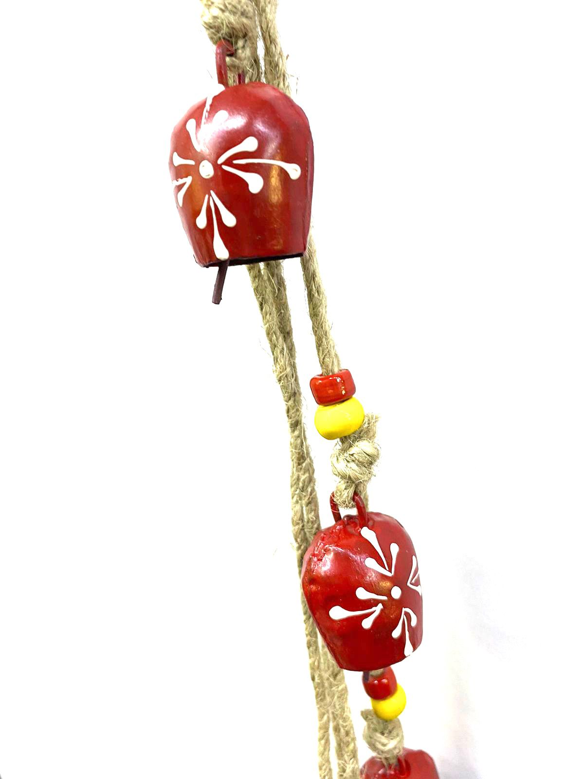 Metal Bells In Designer Series Exclusively Handcrafted Decoration From Tamrapatra