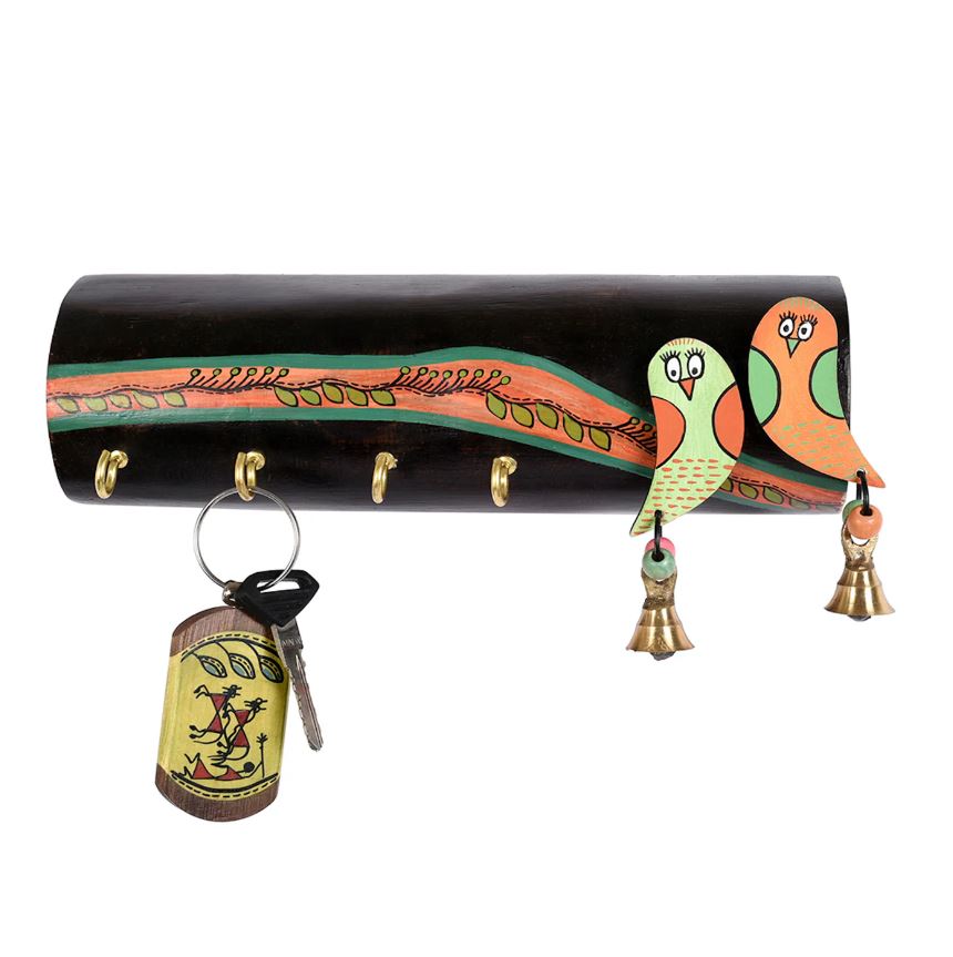 Bird Lovers Bring This Colorful Key Holder To Design Your Walls From Tamrapatra