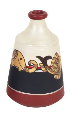Elephant Style Pots Eccentric Designs & Colors Artifacts For Display By Tamrapatra - Tamrapatra