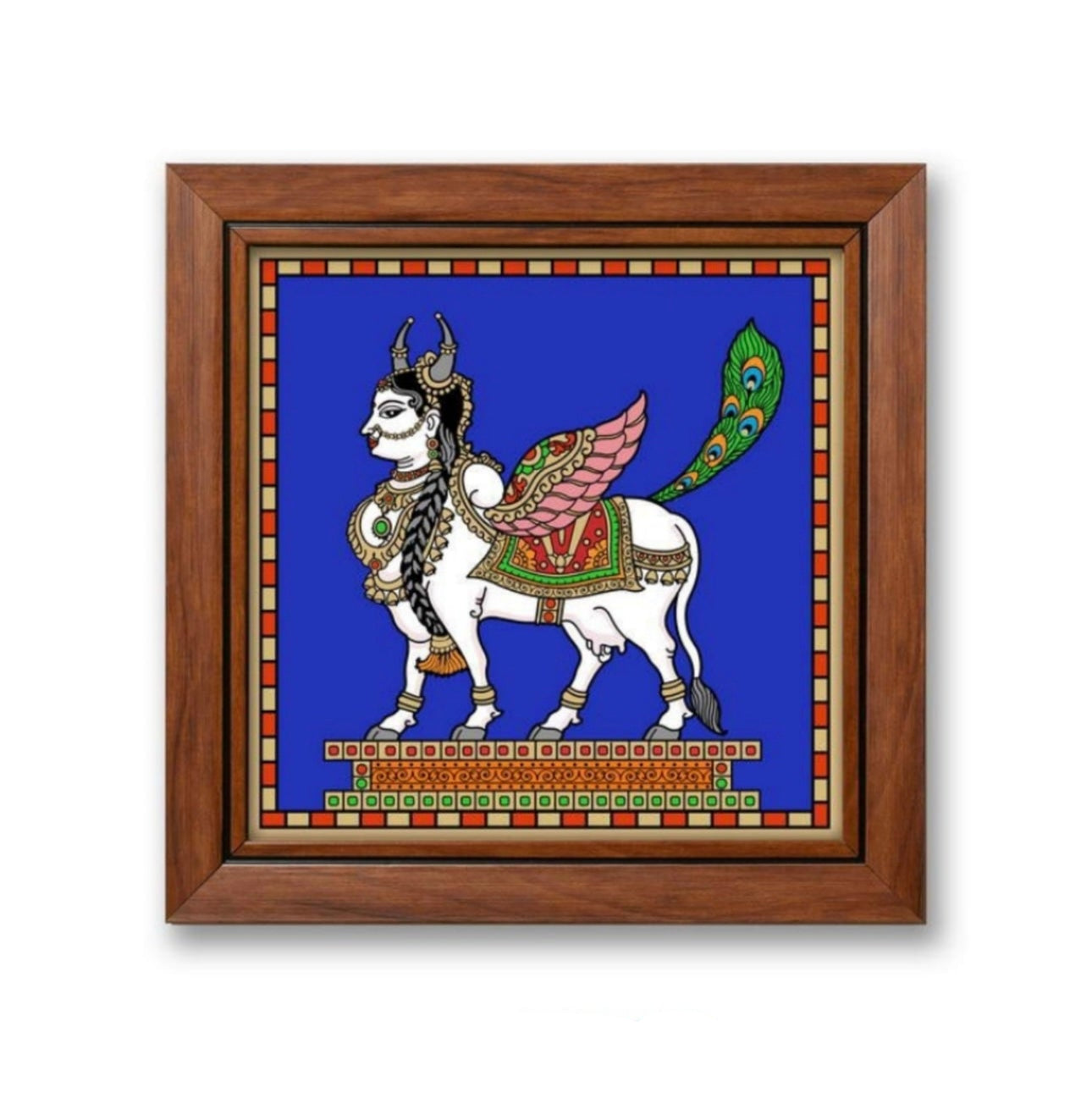 Religious Tanjore Reverse Glass Painting Wall Art In Various Designs By Tamrapatra