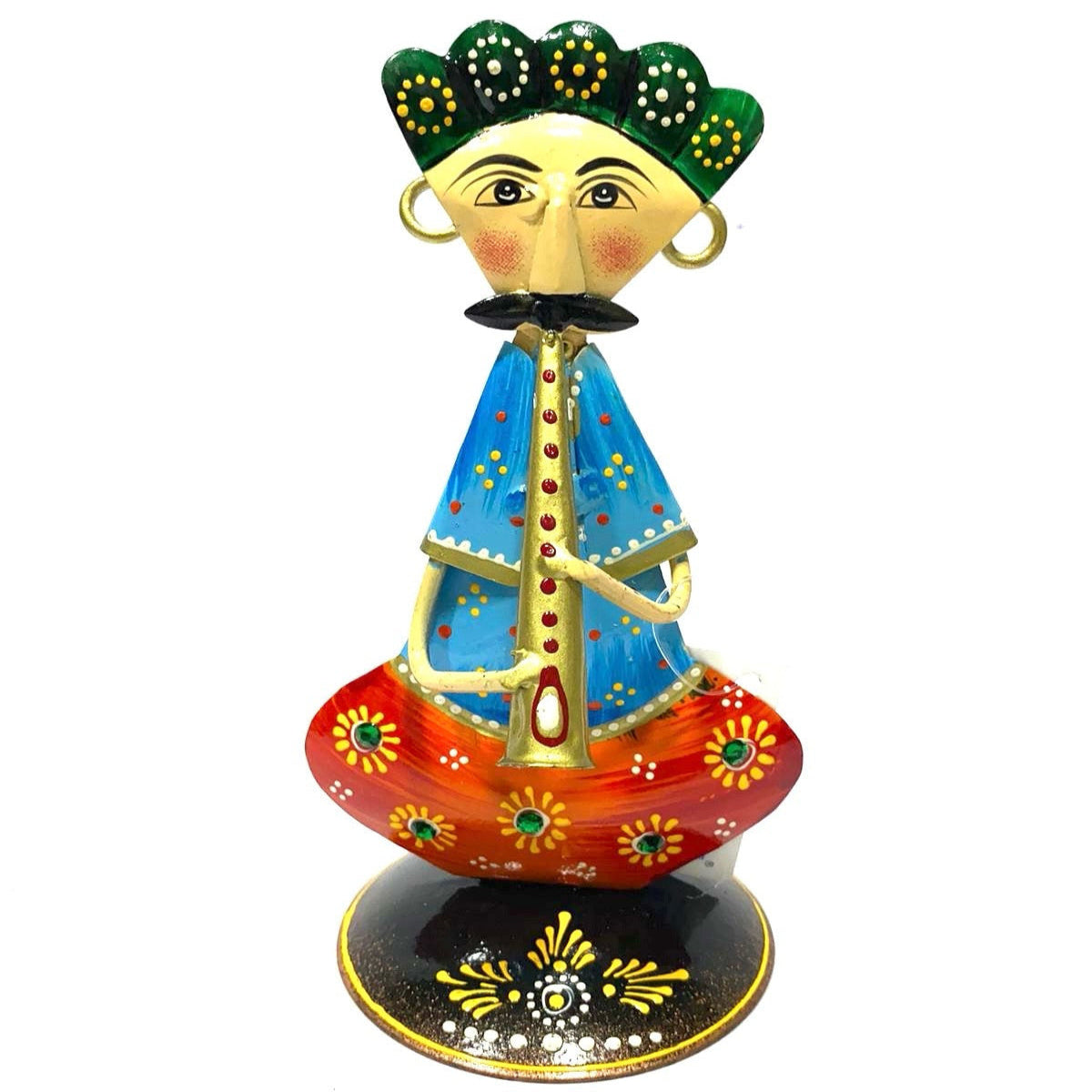 Rajasthani Musician Handcrafted & Eccentric Metal Exhibit From Tamrapatra - Tamrapatra