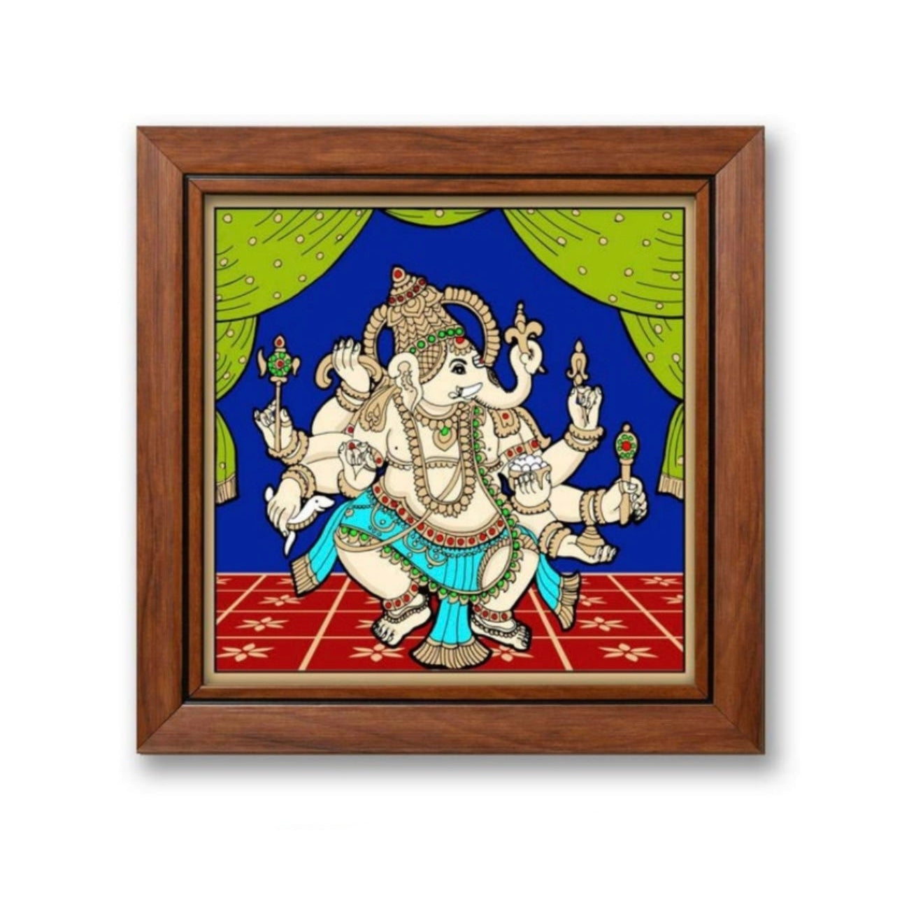 Religious Tanjore Reverse Glass Painting Wall Art In Various Designs By Tamrapatra