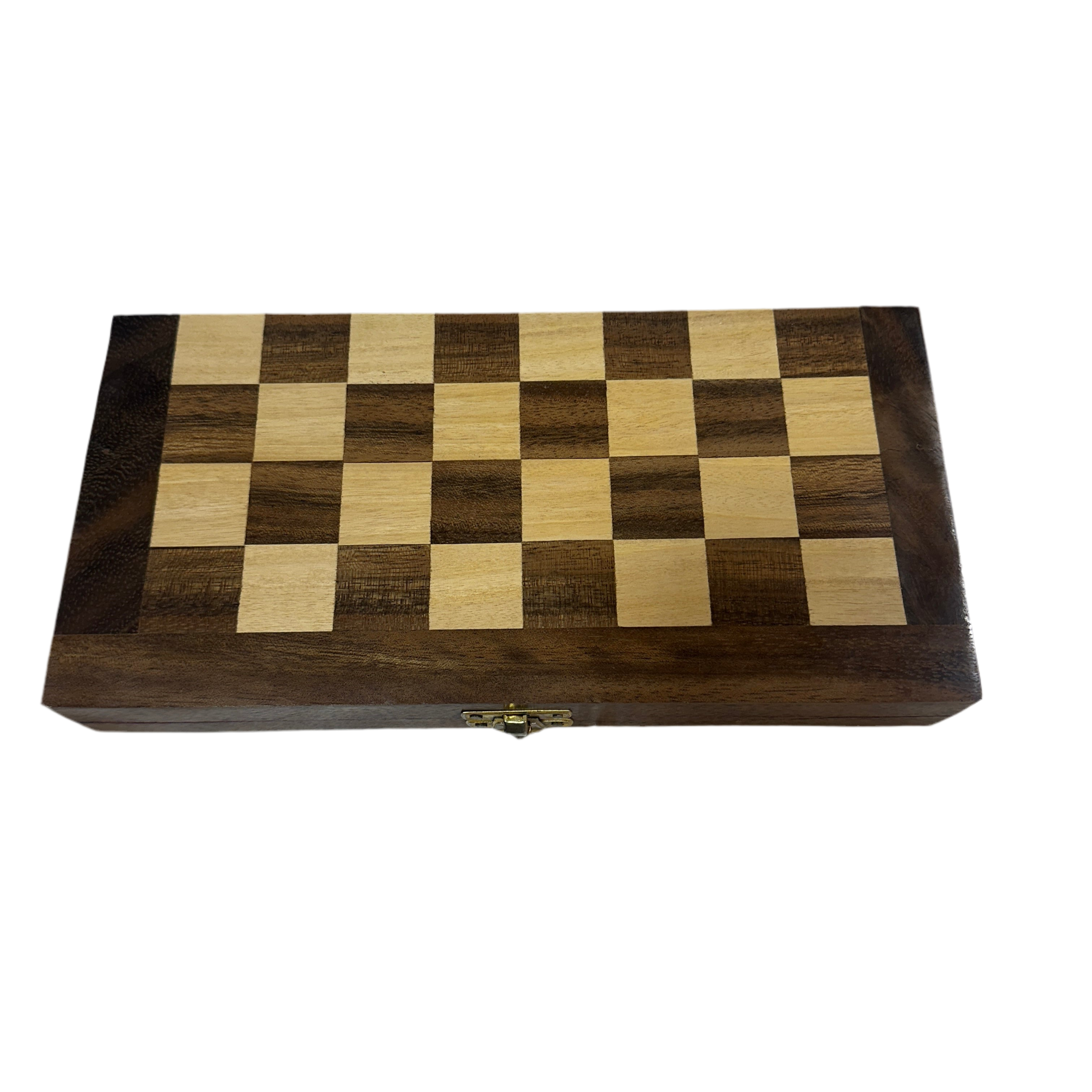 Travel Chess Wooden Carved Pieces Handcrafted Games By Tamrapatra