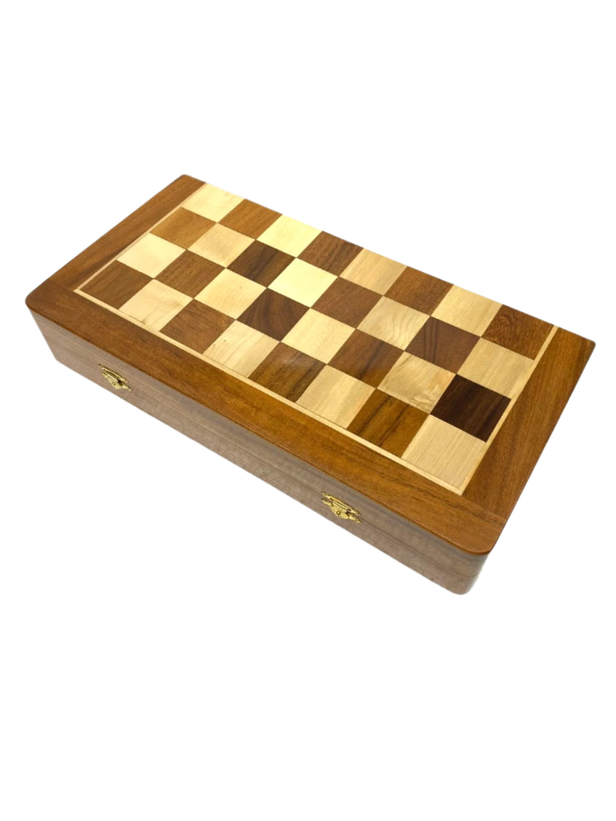 Travel Chess Wooden Carved Pieces Handcrafted Games By Tamrapatra