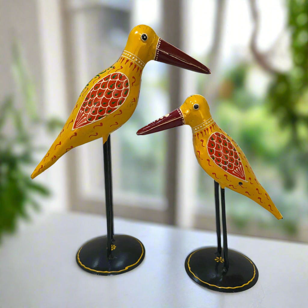 Dazzling Birds In Pair Creations To Enhance Your Space Only From Tamrapatra
