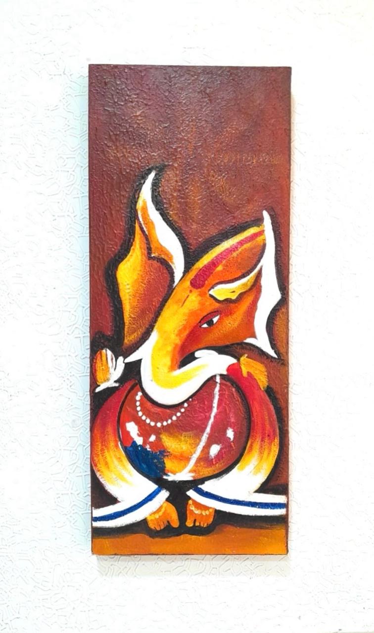 Canvas Paintings With Embossed Art The Collection Artistic Designs By Tamrapatra