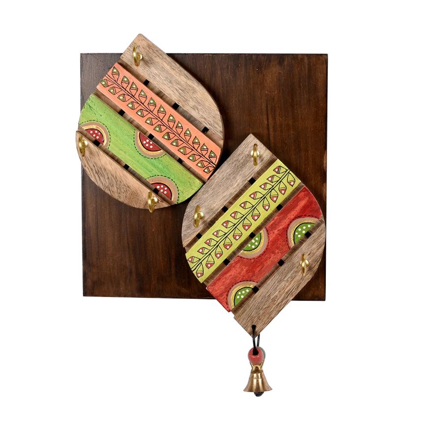 Stay Close To Nature By Bringing Leaf Designed Key Holder By Tamrapatra