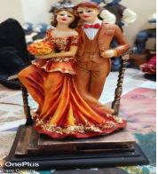 Couple Resin Art Gifts Anniversary Showpiece Marriage Collection By Tamrapatra