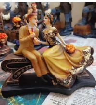 Couple Resin Art Gifts Anniversary Showpiece Marriage Collection By Tamrapatra