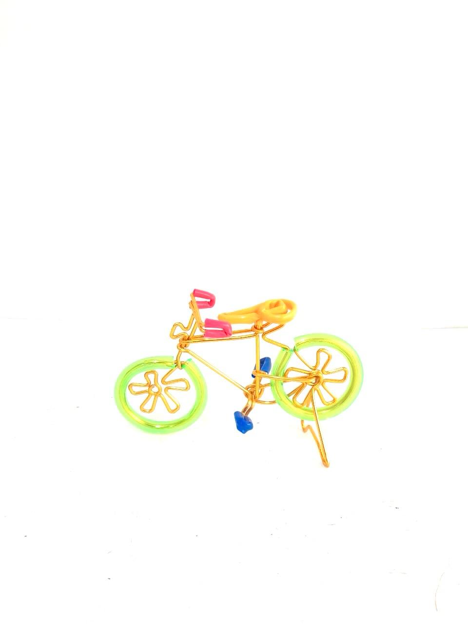 Vintage Cycle In Metal Multicolor Fusion The Collector's Choice By Tamrapatra