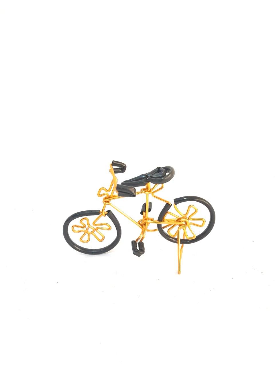 Vintage Cycle In Metal Multicolor Fusion The Collector's Choice By Tamrapatra