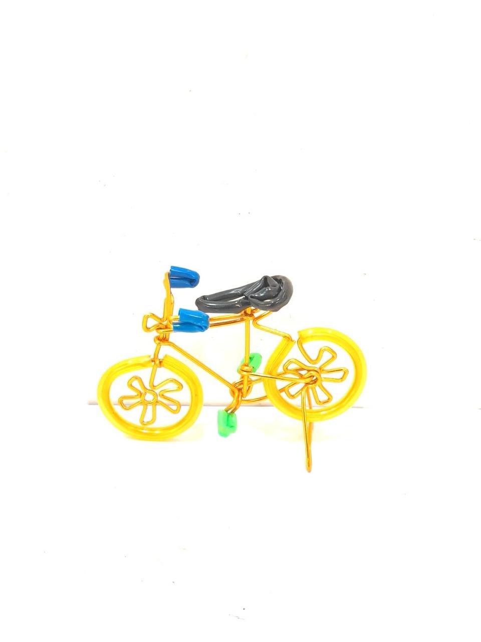 Vintage Cycle In Metal Multicolor Fusion The Collector's Choice By Tamrapatra