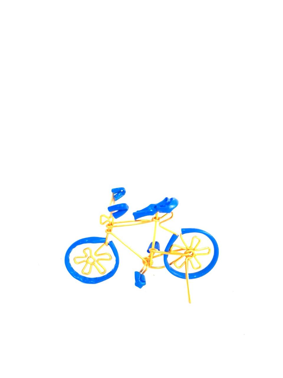 Vintage Cycle In Metal Multicolor Fusion The Collector's Choice By Tamrapatra